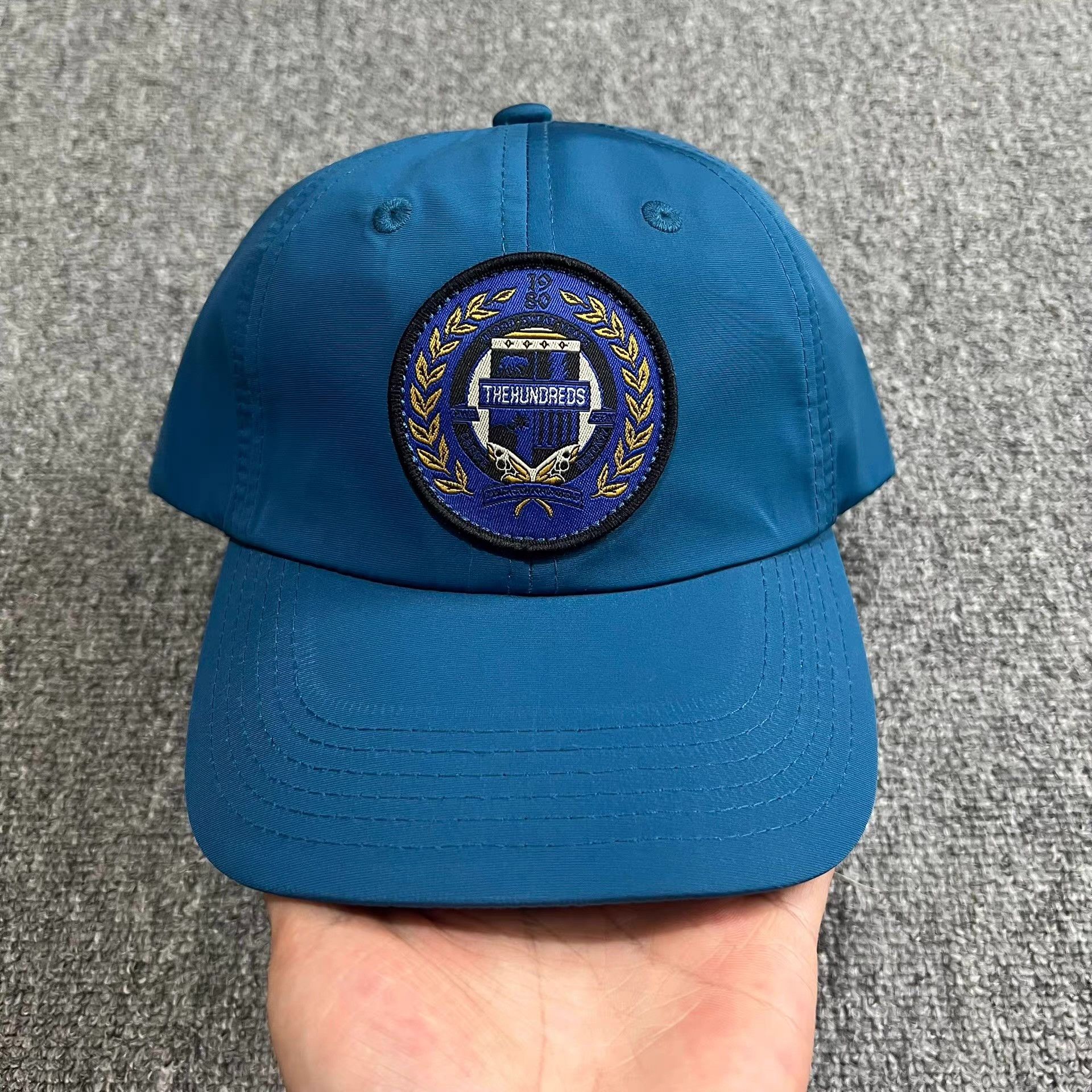 The Hundreds TheHundredsBombnylonwaterproofcurved brim baseball cap Q7 Size ONE SIZE - 1 Thumbnail