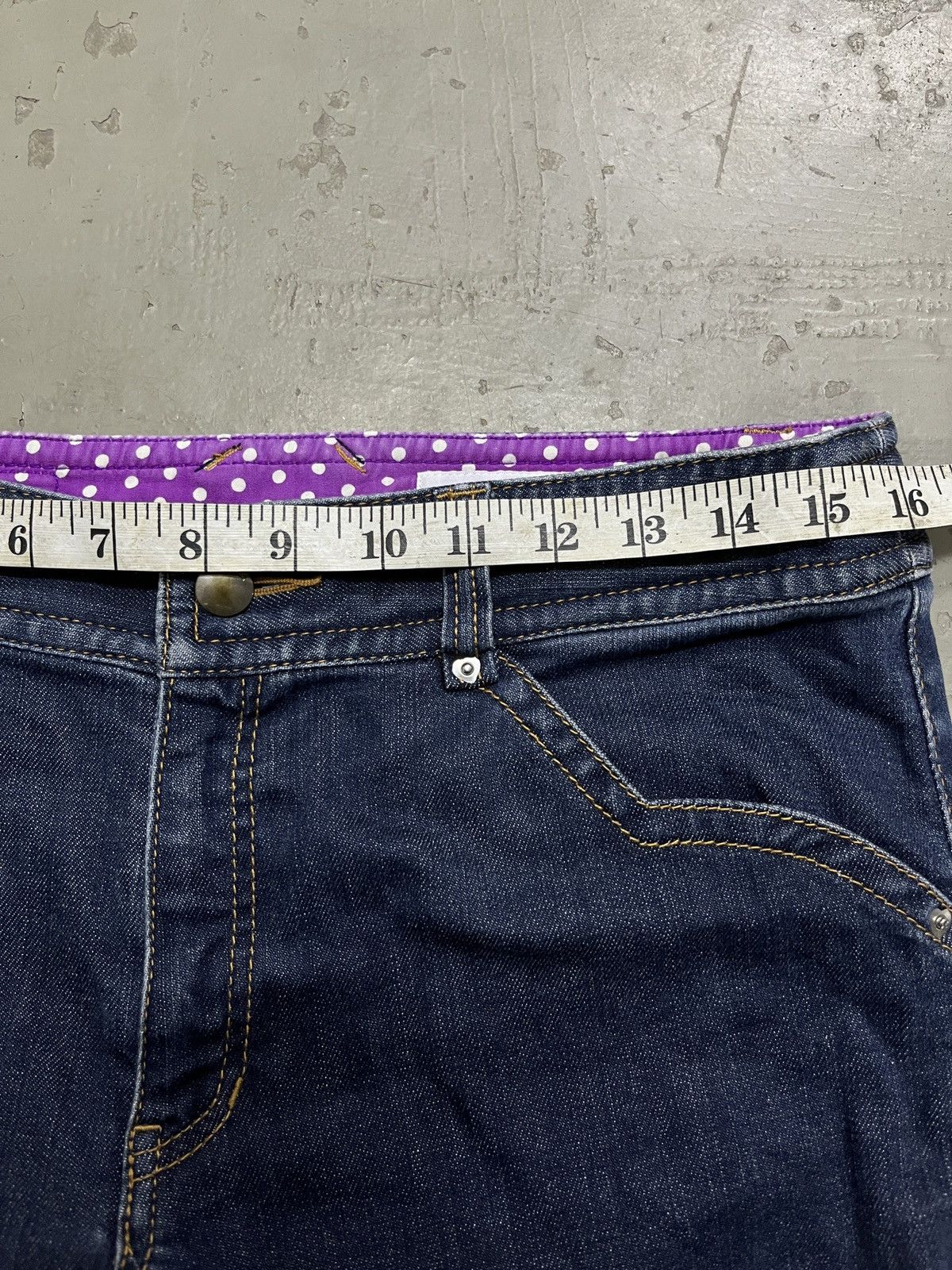 Designer Authentic Sonia Rykiel Paris Designer Heart Shaped Denim Size US 28 / EU 44 - 6 Thumbnail