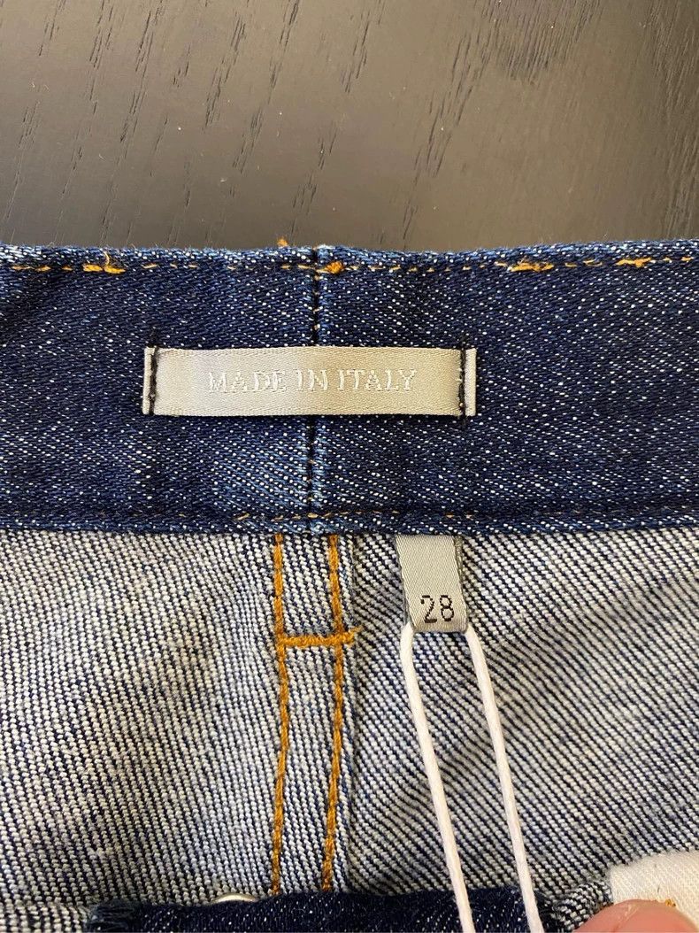 Dior Dior Dark blue inner full-printed logo jeans 2504-Nextarrow Size 28" / US 6 / IT 42 - 5 Thumbnail