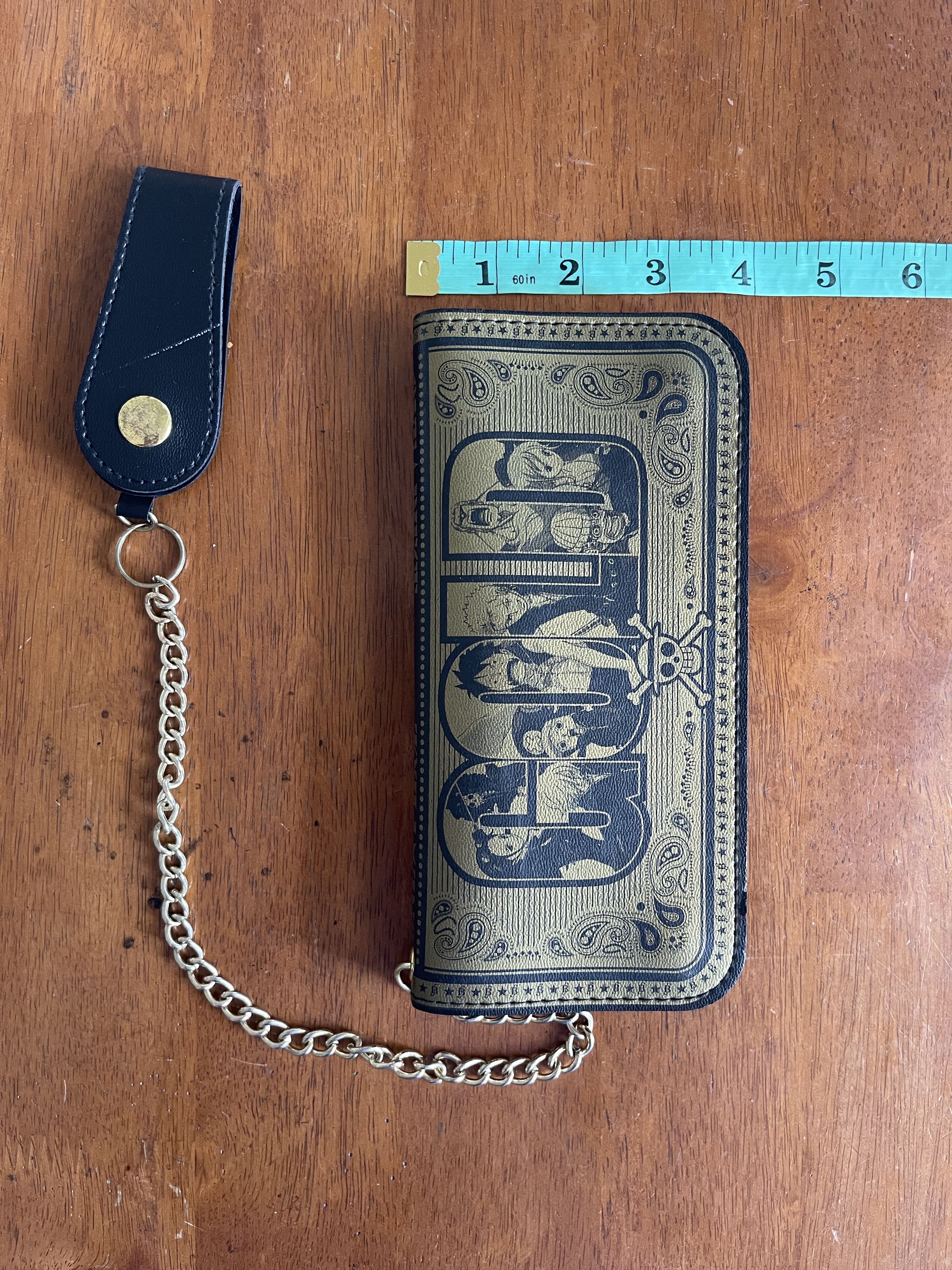 Anime × One Piece One Piece 2016 Gold Long Wallet Size ONE SIZE - 8 Thumbnail