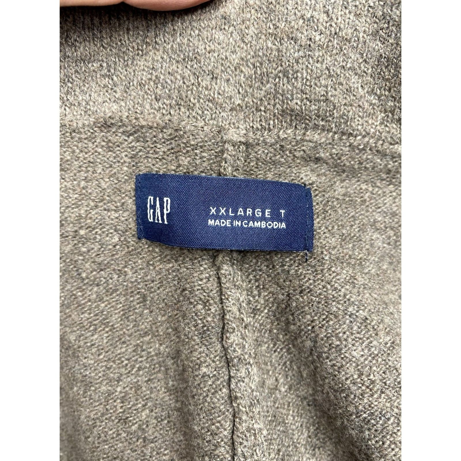 Gap Gap Pants Wide-Leg Pull On With Pockets Brown XXL Tall Womens Knit Sweater Pants Size XXL / US 16-18 / IT 52-54 - 6 Thumbnail