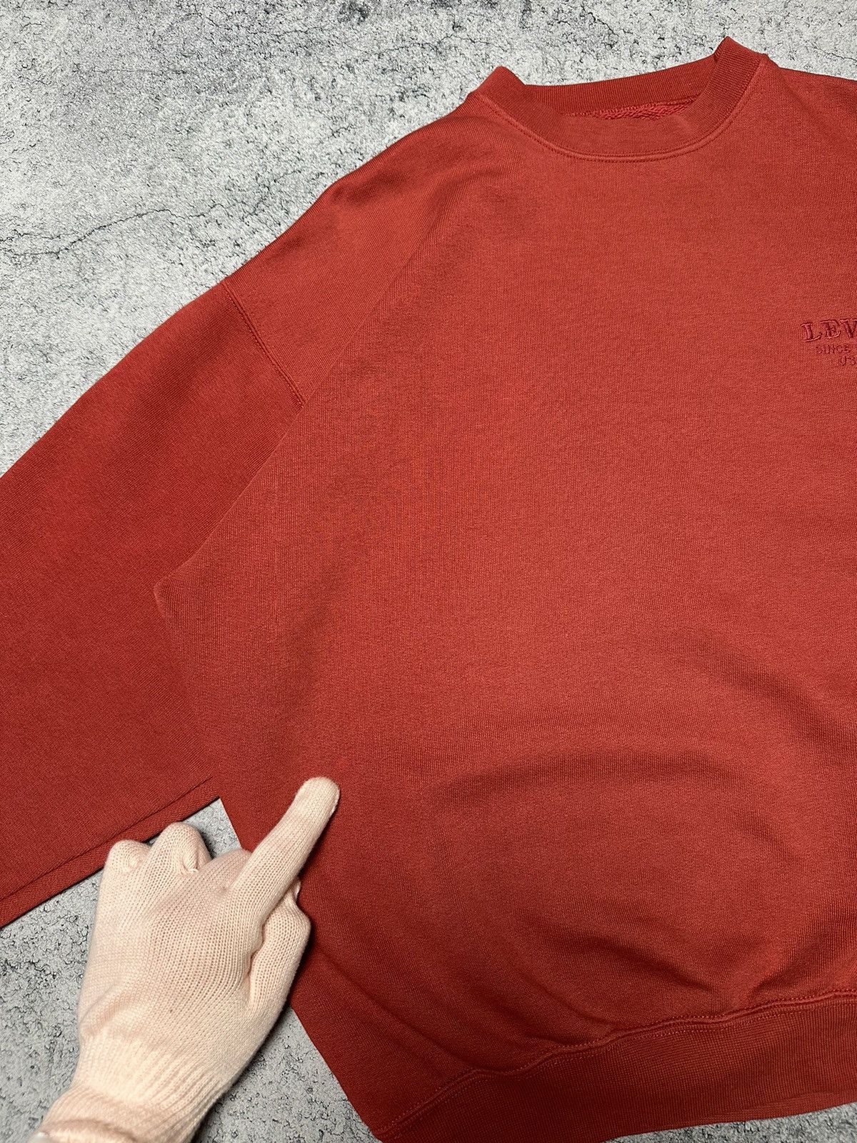 Levi's × Levi's Vintage Clothing × Vintage Vintage Levi’s Boxy Sweatshirt Crewneck Size US M / EU 48-50 / 2 - 11 Thumbnail