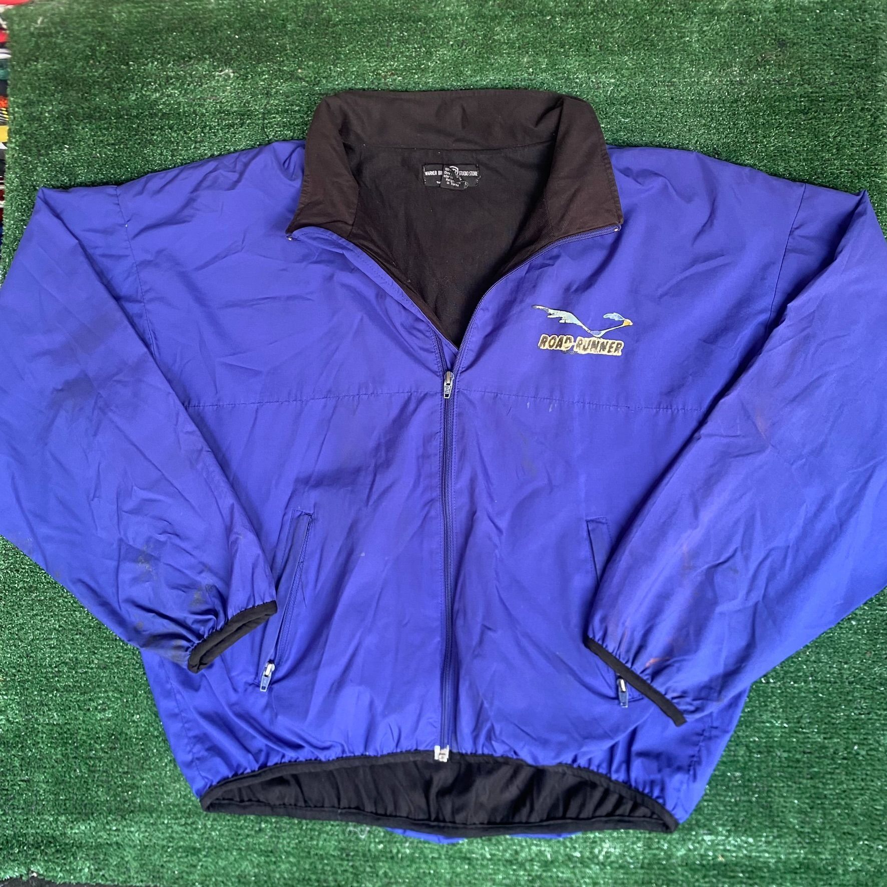 Warner Bros Vintage Y2K Road Runner Bomber Jacket Retro Looney Tunes Size US XXL / EU 58 / 5 - 1 Thumbnail