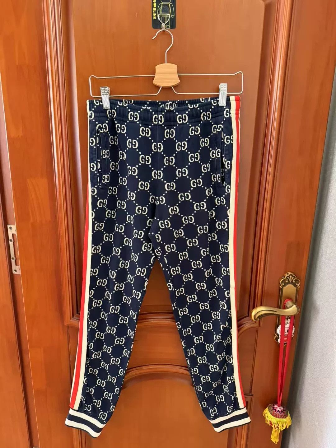 Gucci Gucci Double G All-Over Print Track Pants Size 32" / US 10 / IT 46 - 1 Thumbnail