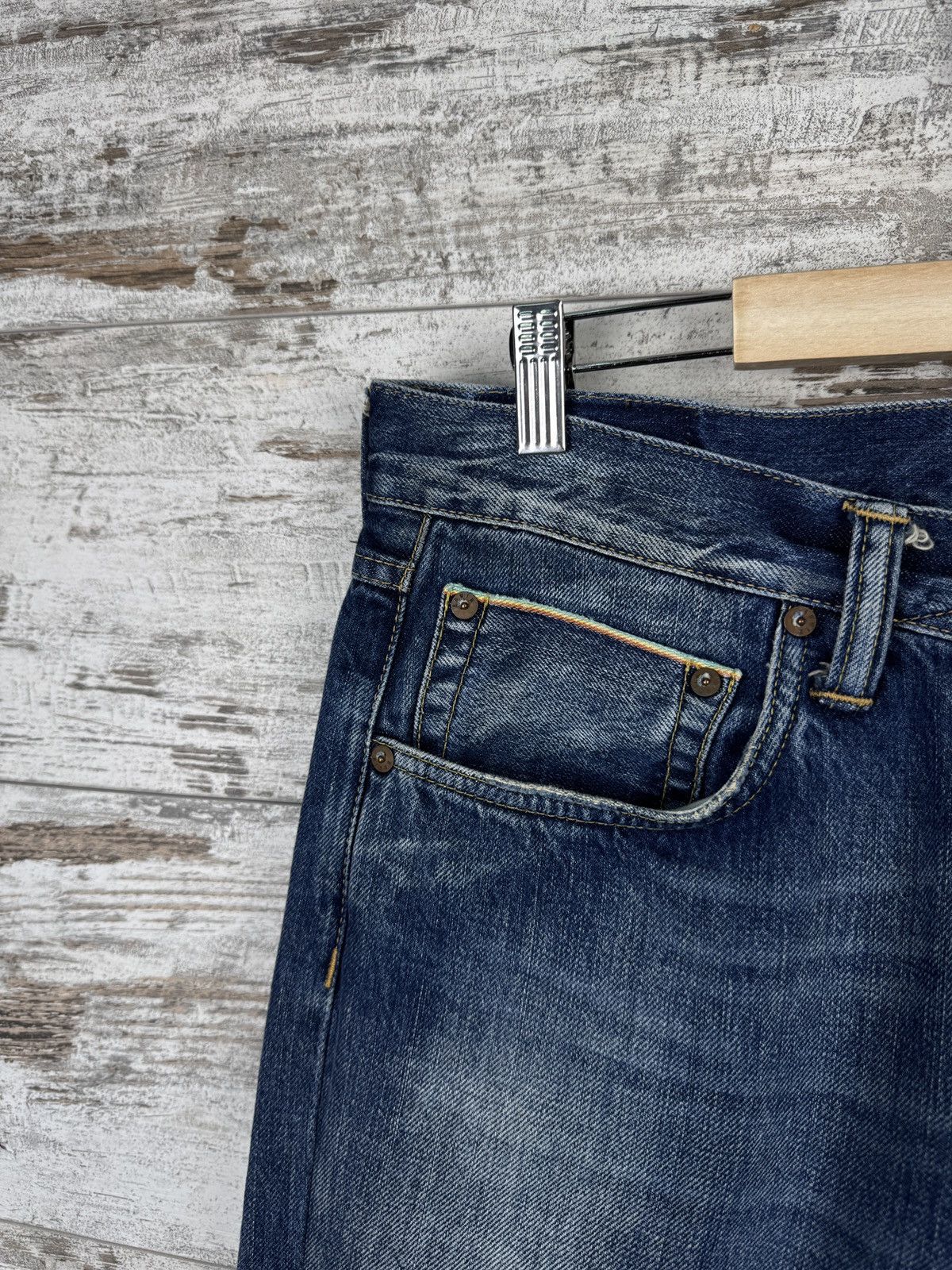 Edwin Mens Vintage Edwin Javanese denim jeans pants size 32/32 y2k Size US 32 / EU 48 - 4 Thumbnail