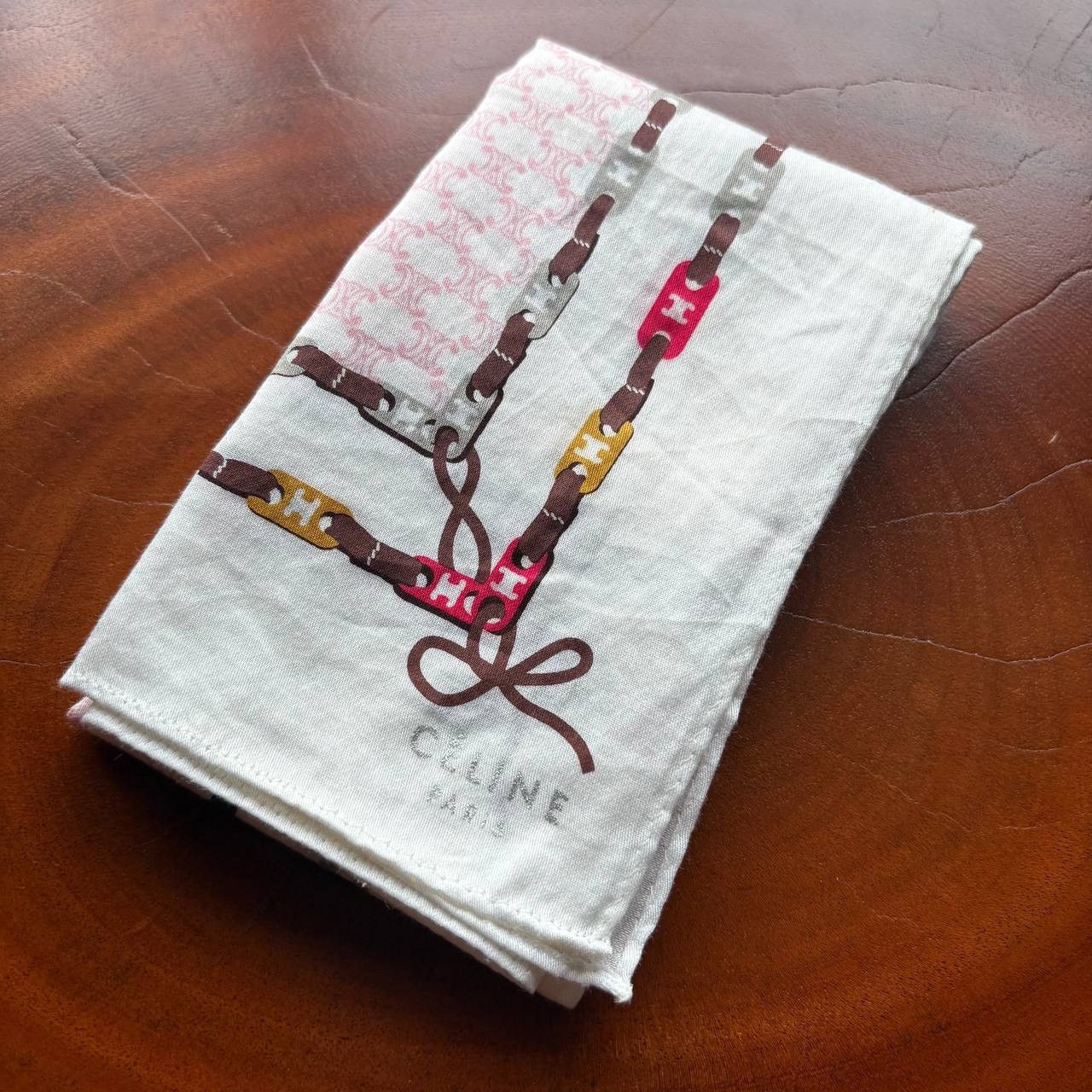 Celine Celine Chain Handkerchief Size ONE SIZE - 1 Thumbnail