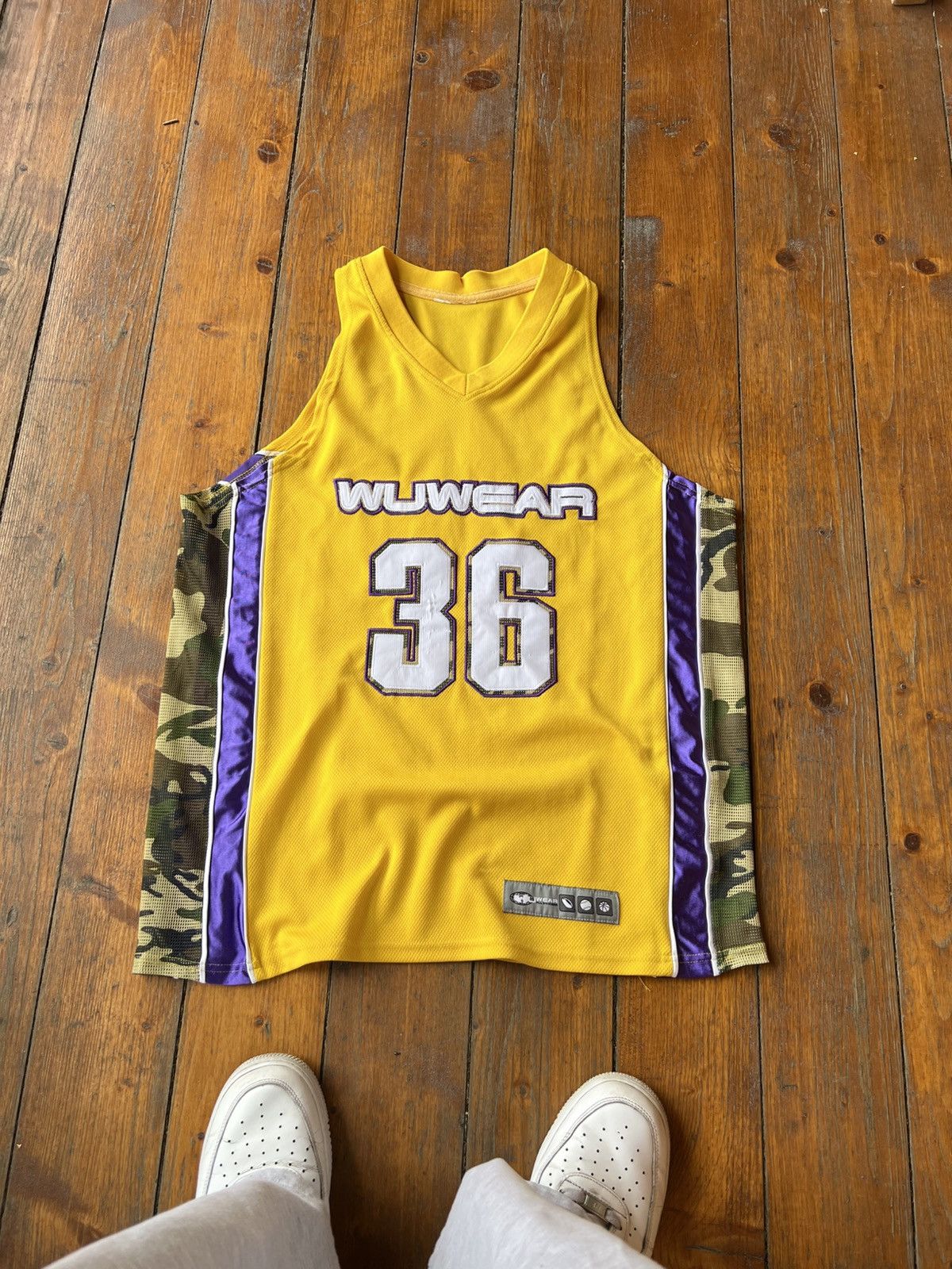 Wu-Tang Clan VINTAGE WU TANG CLAN WU WEAR BASKETBALL JERSEY #36 SWINGMAN Size US L / EU 52-54 / 3 - 3 Thumbnail