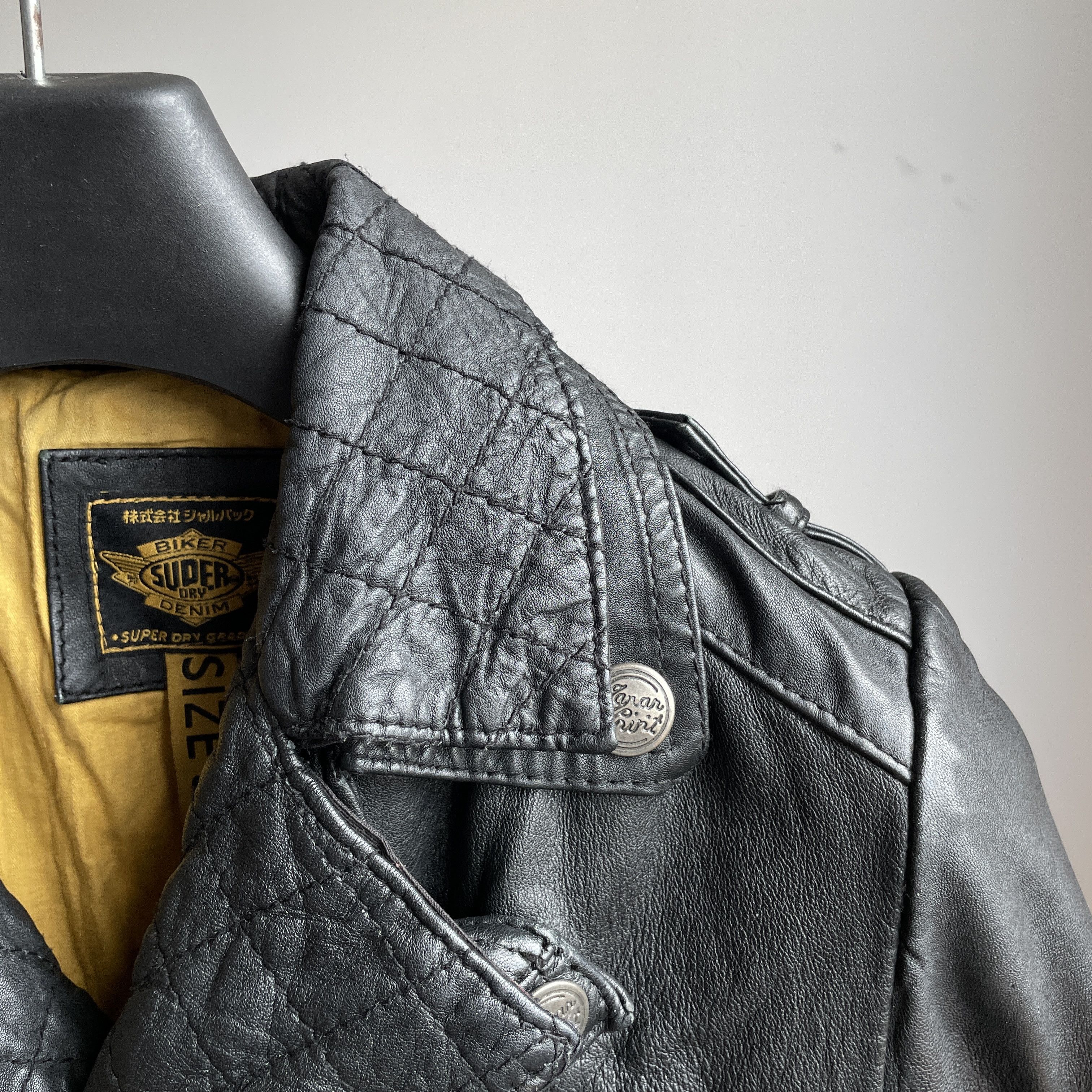 Superdry Superdry Womens Biker Leather Jacket Size S Size S / US 4 / IT 40 - 8 Thumbnail