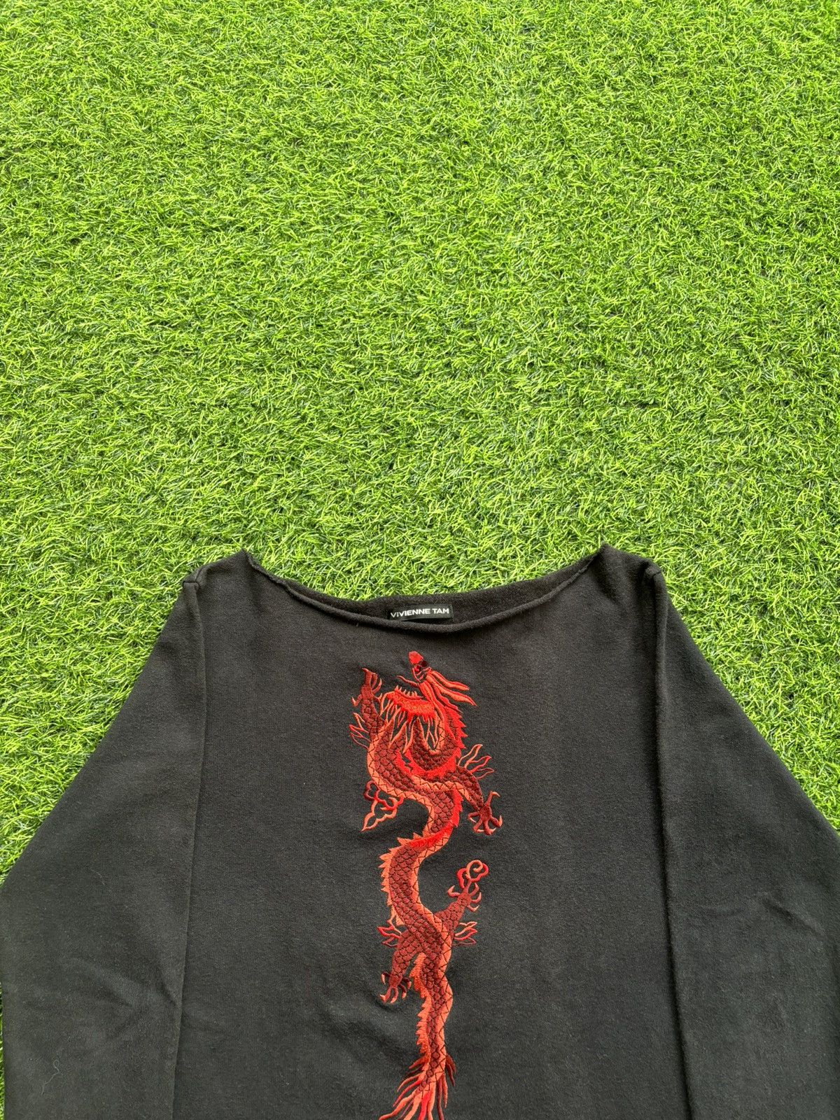 Vivienne Tam Vivienne Tam Dragon Women's Longsleeve Size M / US 6-8 / IT 42-44 - 2 Thumbnail