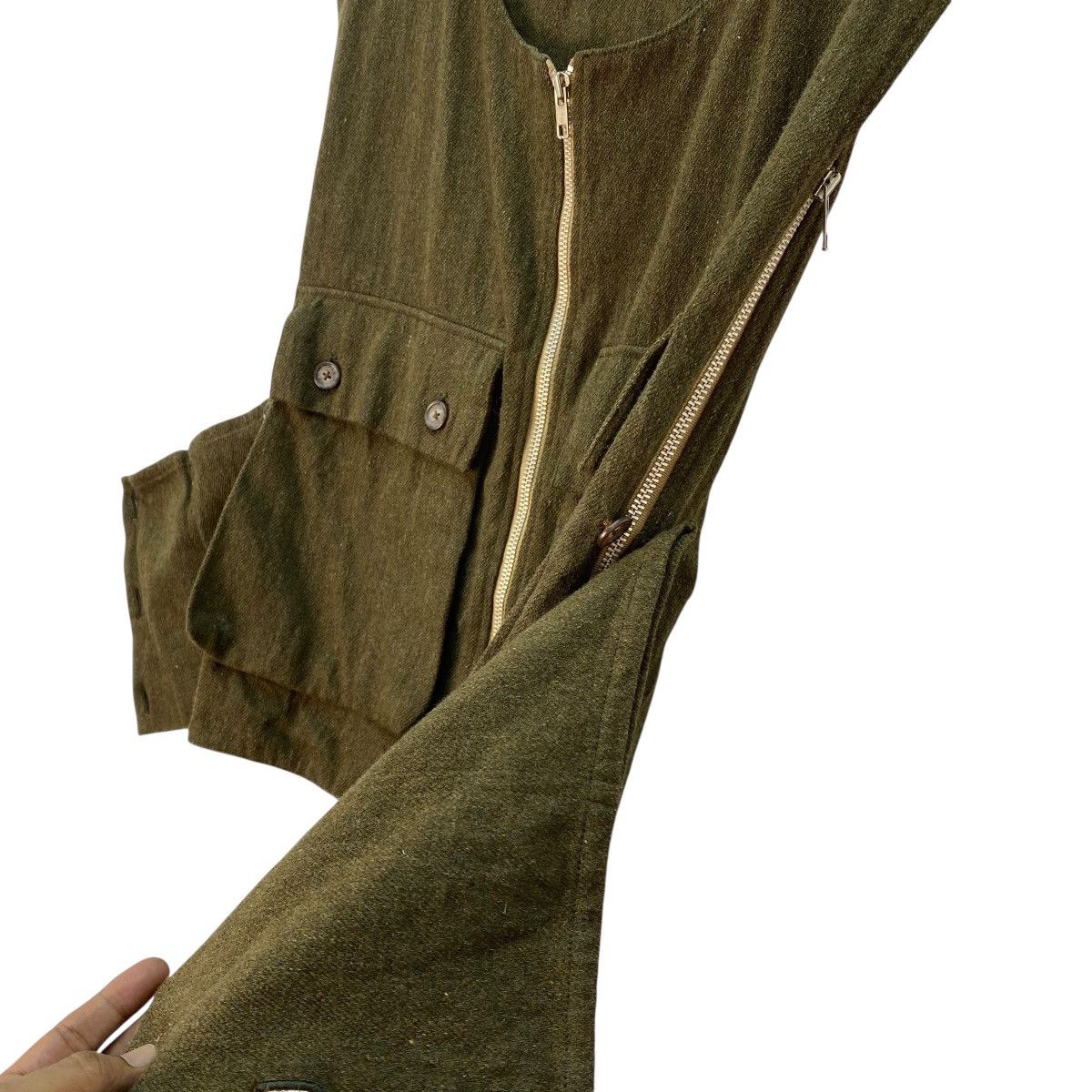 Yohji Yamamoto 🔥Yohji Yamamoto Ys Vest Wool Multi Pocket Size US M / EU 48-50 / 2 - 11 Thumbnail
