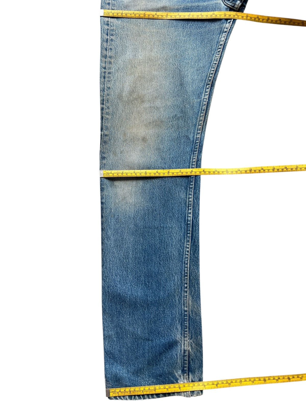 Levi's Vintage Levis 501 Distressed Denim Jeans 33x33 Size US 33 - 15 Thumbnail