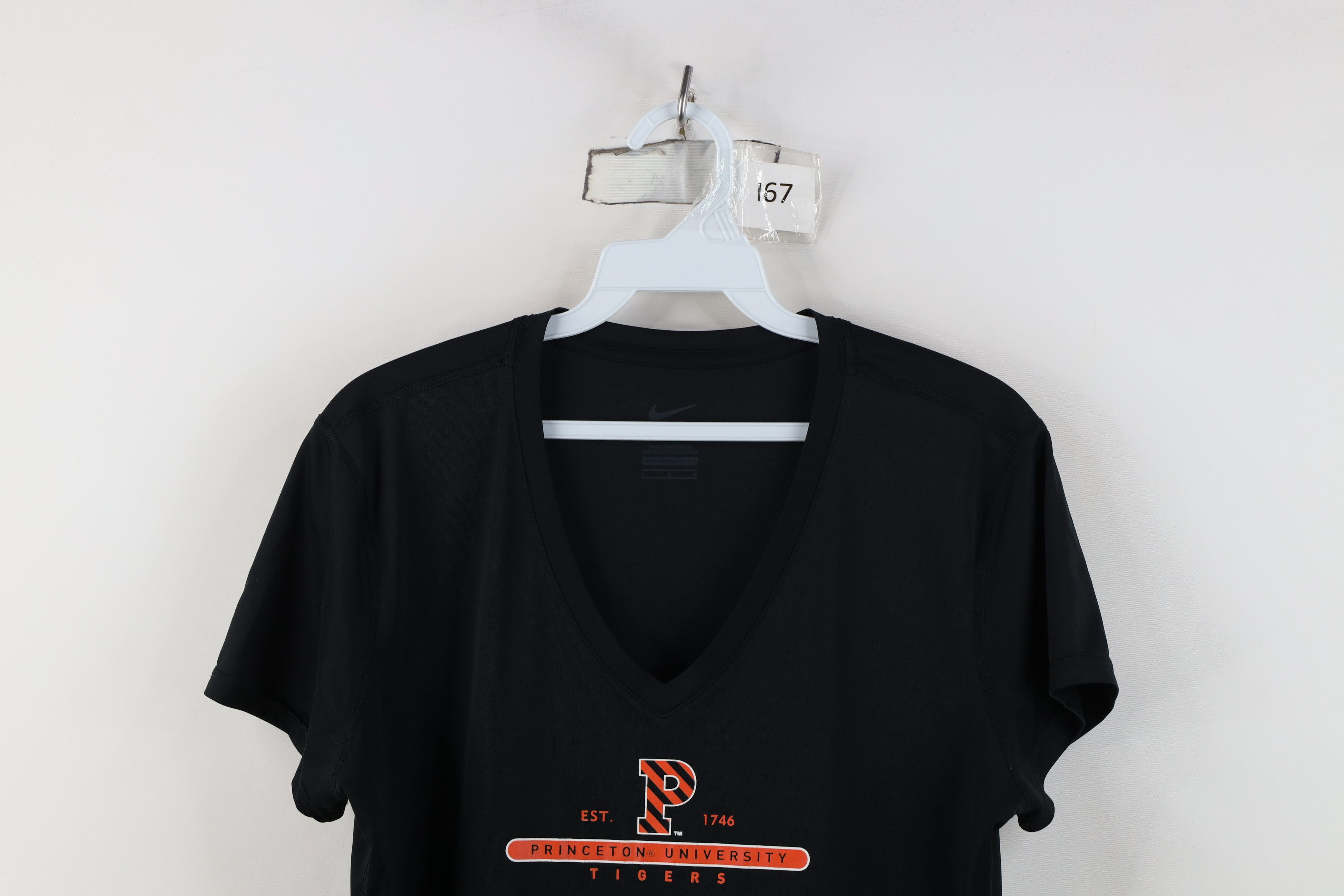 Nike Nike Scott Center Swoosh Princeton University T-Shirt Black Size L / US 10 / IT 46 - 2 Thumbnail