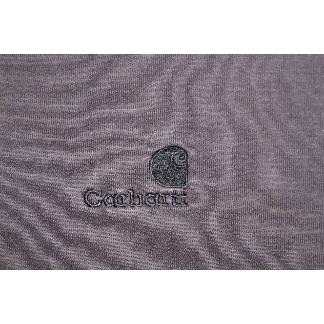 Carhartt Vintage Carhartt Men's Midweight Hoodie Black Spell Out Size US XL / EU 56 / 4 - 5 Thumbnail