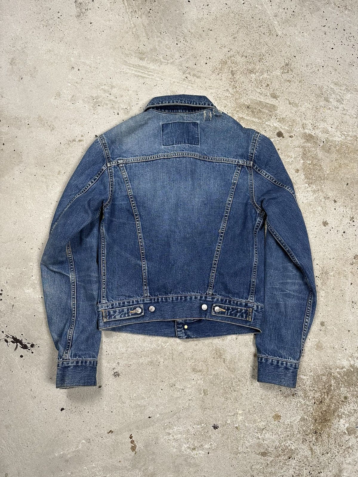 Diesel Vintage Y2K Diesel Denim Jeans Trucker Jacket Size S / US 4 / IT 40 - 2 Thumbnail