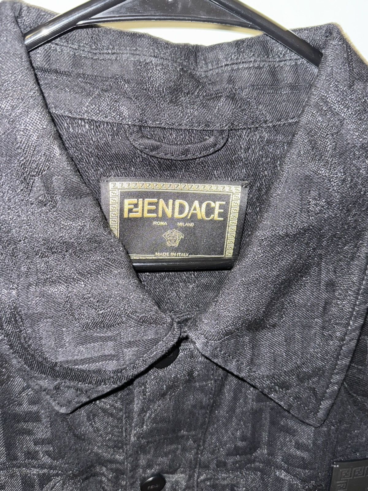 Fendi × Versace Fendace 2022 RARE Collab Size US XL / EU 56 / 4 - 3 Thumbnail