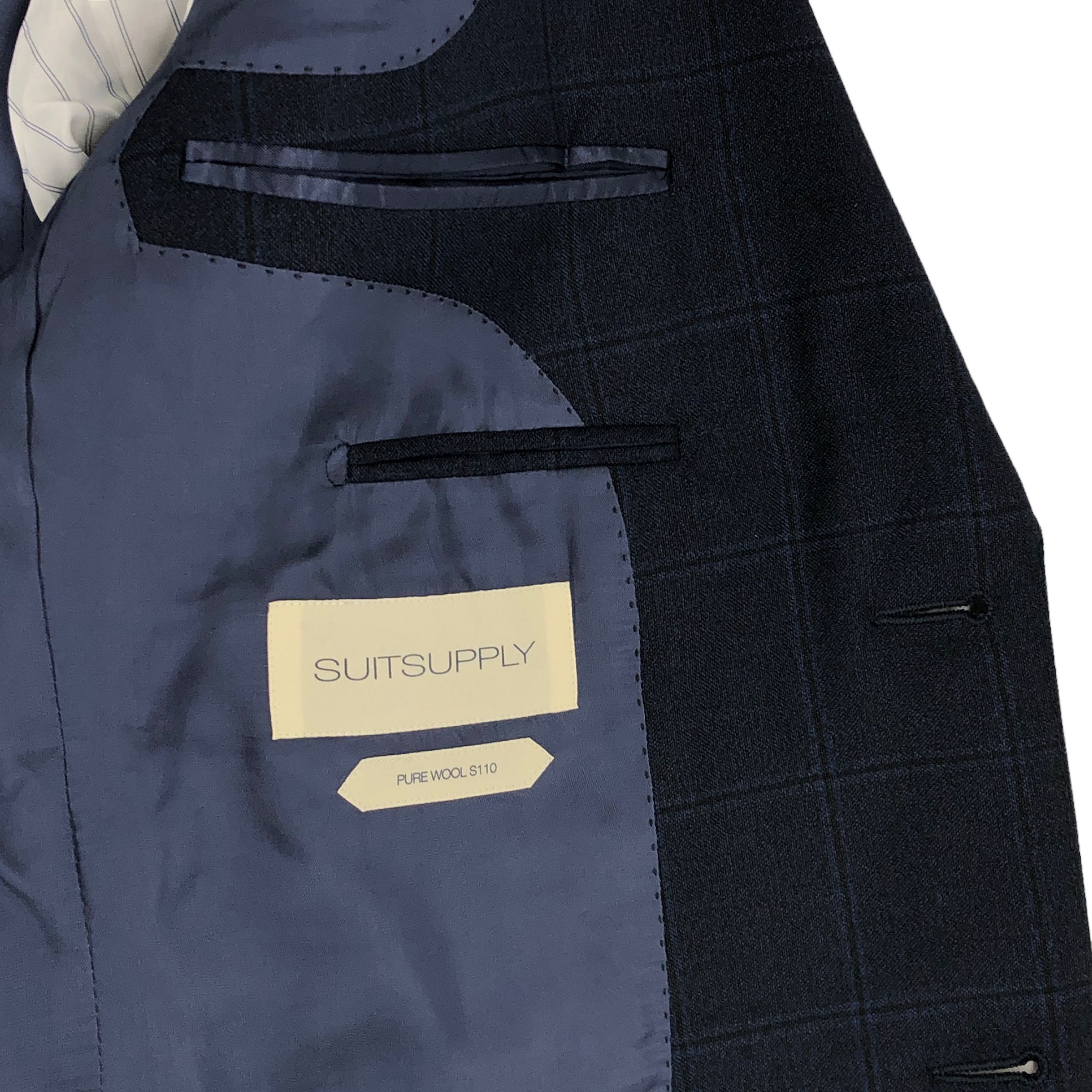 Suitsupply Lazio Single Breasted Wool Blazer Size EU:48; UK:38; US:38S Size 38S - 7 Thumbnail