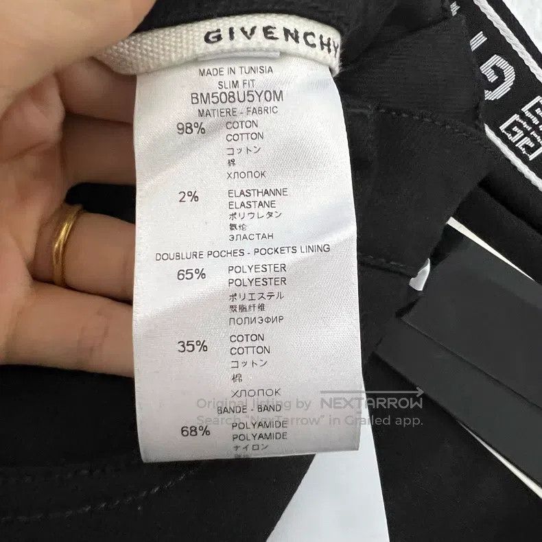 Givenchy Givenchy Side stripe logo straight-leg pants Size US 30 / EU 46 - 4 Thumbnail