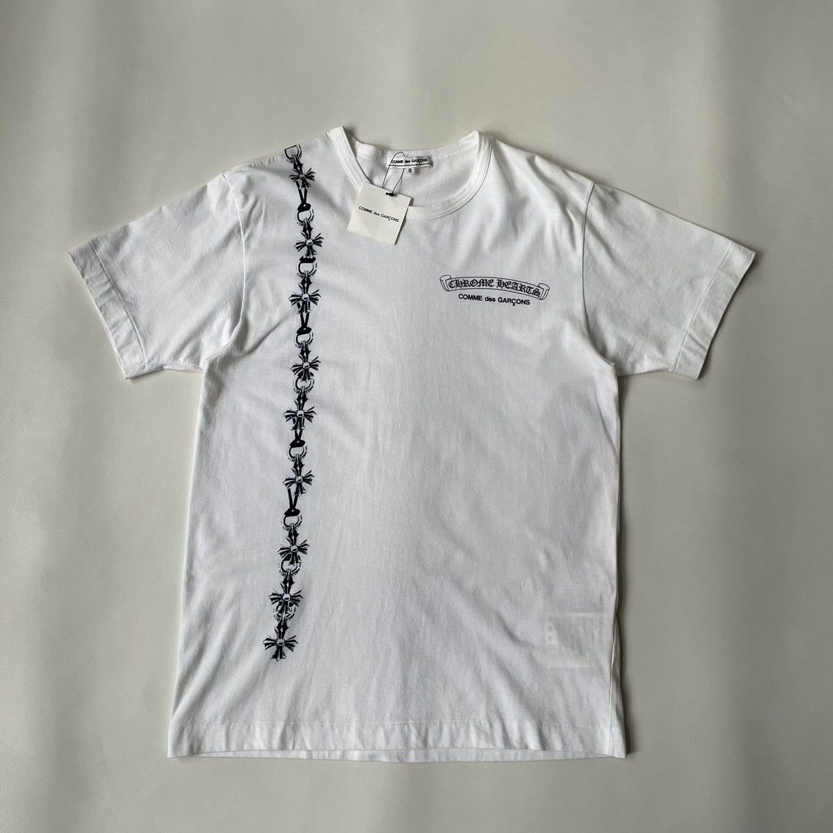 Chrome Hearts S/S 07 'Chain Logo' Print T Shirt | Grailed