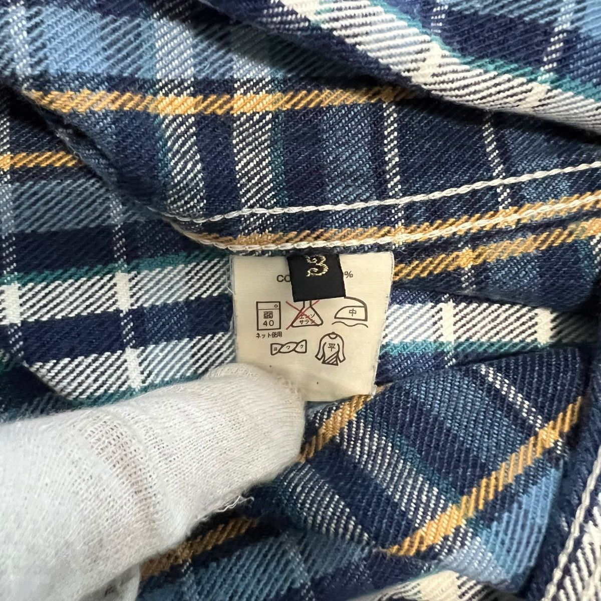 Kapital KAPITAL Cotton Heavy Weight Check Shirt Size US L / EU 52-54 / 3 - 5 Thumbnail