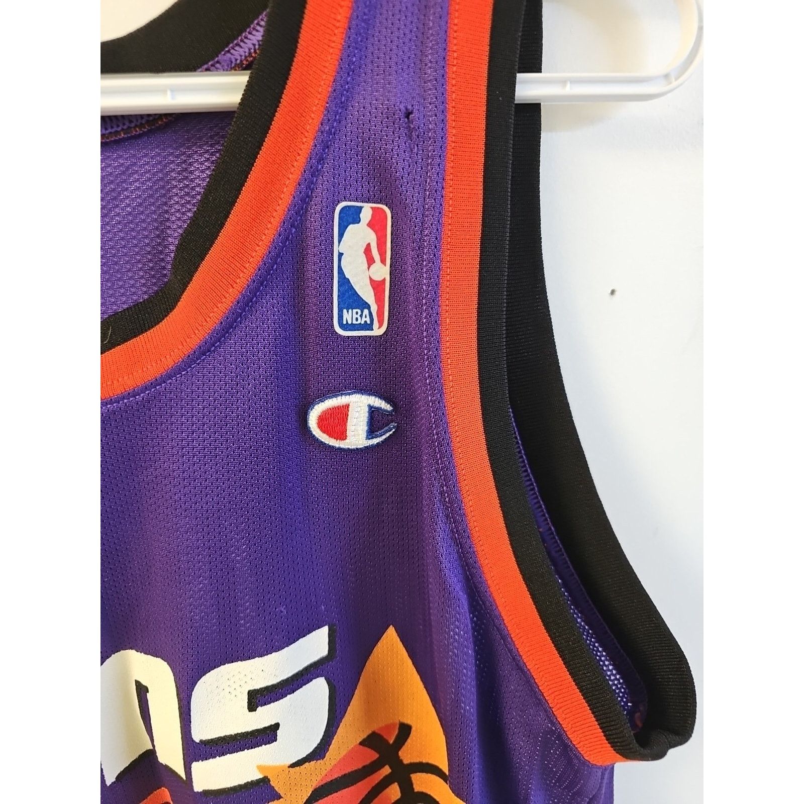 Champion Champion Dan Majerle Purple #9 Basketball Jersey-Size 40 USA Size US M / EU 48-50 / 2 - 4 Thumbnail