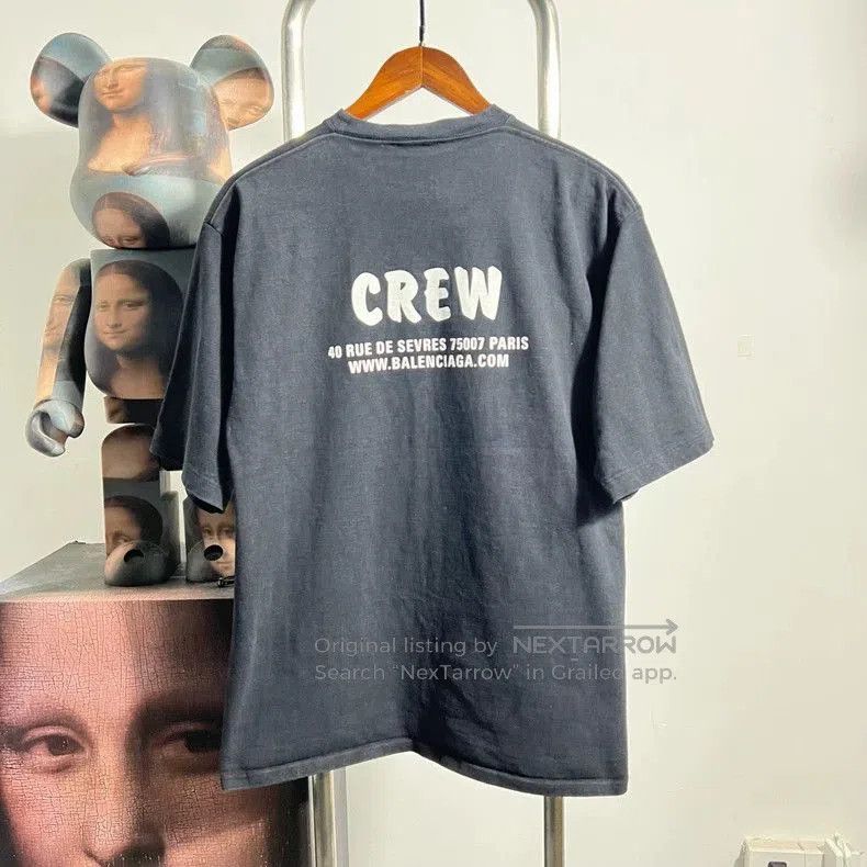 Balenciaga Balenciaga Crew Short Sleeve Tee. Size US XXS / EU 40 - 2 Thumbnail