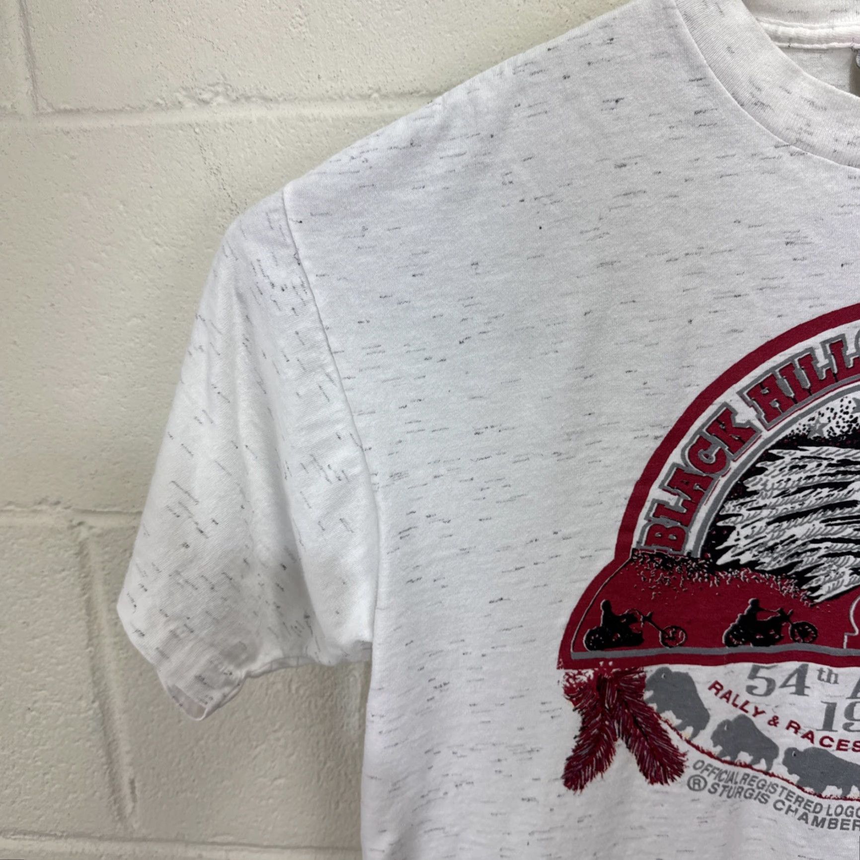 Vintage VINTAGE 1994 STURGIS MOTORCYCLE RALLY T Shirt Men Large Graphic Tee Motorcycle Biker 90s Gray Size US L / EU 52-54 / 3 - 6 Thumbnail