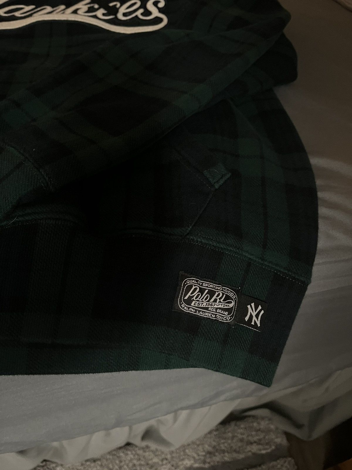 MLB × Polo Ralph Lauren ralph lauren yankees plaid hoodie Size US M / EU 48-50 / 2 - 3 Thumbnail