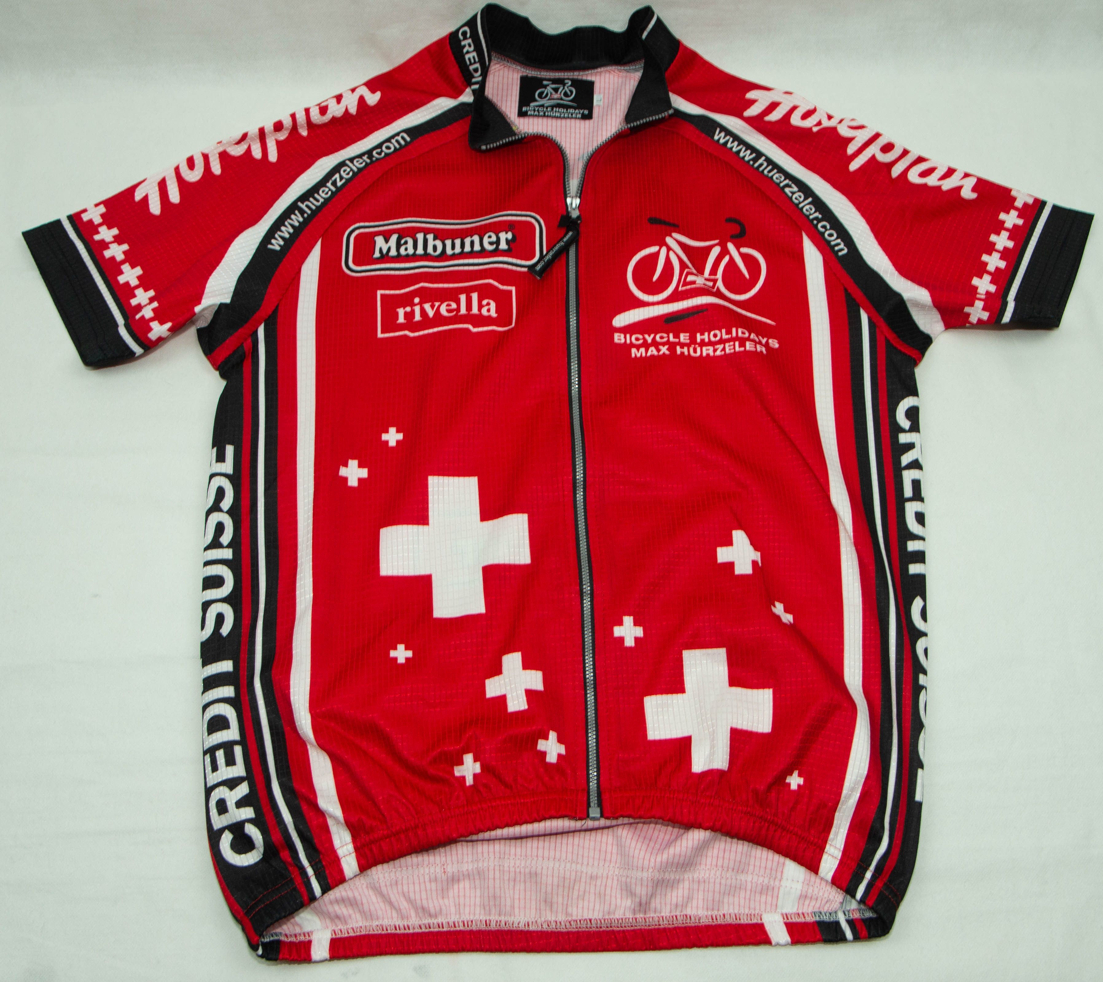 Other Bicycle Holidays Max Hurzeler CYCLING TOP SIZE L Size US L / EU 52-54 / 3 - 3 Thumbnail