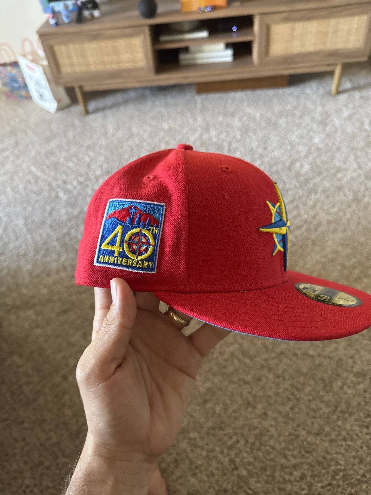 New Era Mariners Limited Edition 40th Anniversary Fitted Cap Size ONE SIZE - 2 Thumbnail