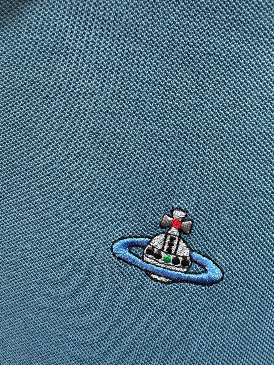 Vivienne Westwood Vivienne Westwood Polo Shirt Mini Logo Orb Size US M / EU 48-50 / 2 - 2 Thumbnail