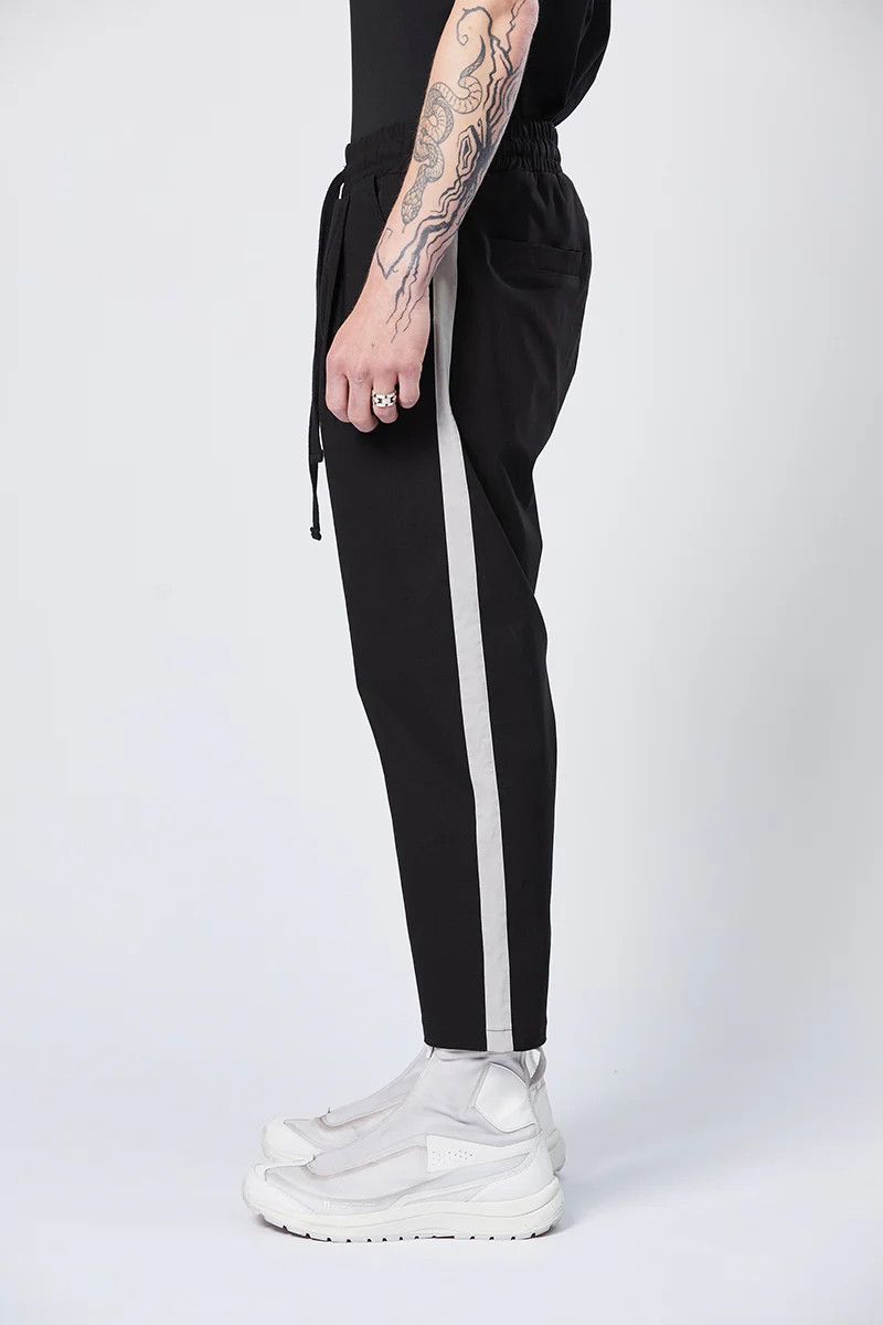 Thom Krom Thom Krom White Line Cropped - Drop Crotch Trousers M Size US 32 / EU 48 - 8 Thumbnail