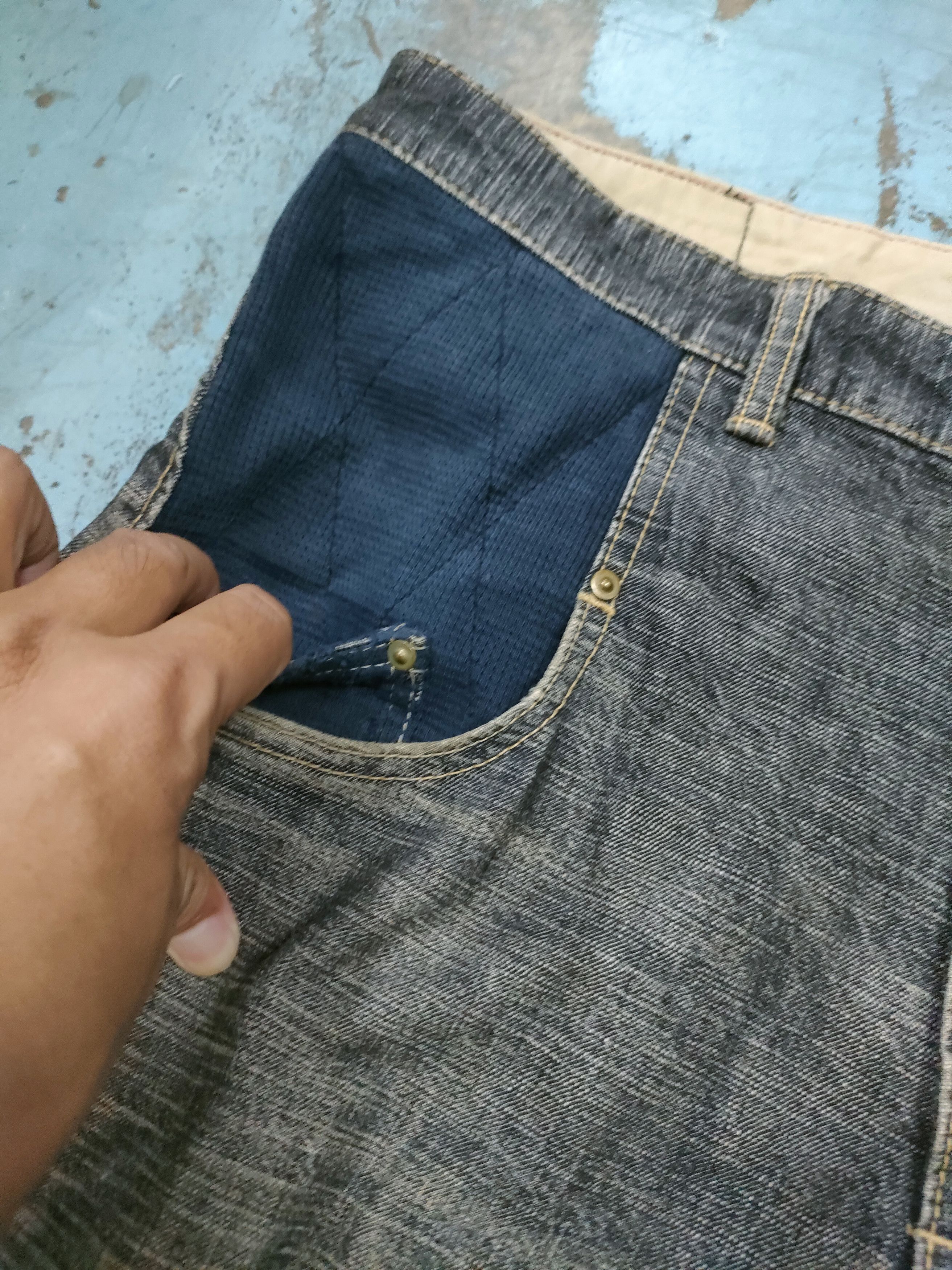 Japanese Brand × Vintage Vintage Scanner Fundamental Jeans Size US 35 - 4 Thumbnail