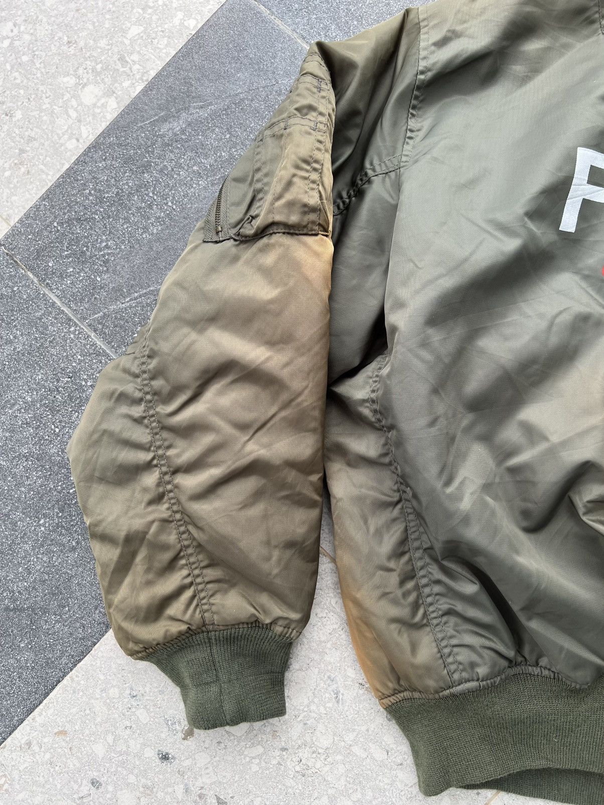 Japanese Brand × Vintage Team Fujisawa Curling Championships bomber jacket Size US L / EU 52-54 / 3 - 11 Thumbnail
