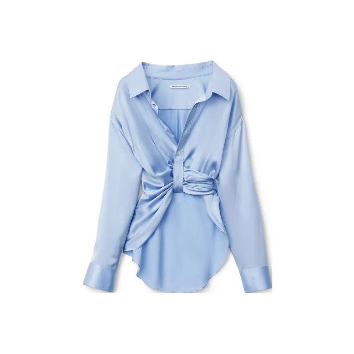 Alexander Wang Alexander Wang SS23 Button-Up Shirt in Blue 0079 Size S / US 4 / IT 40 - 1 Thumbnail
