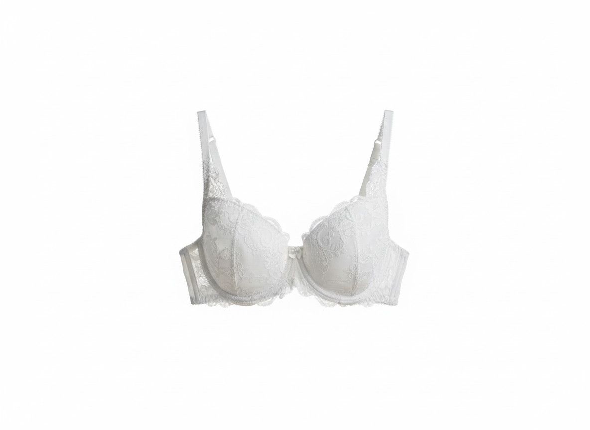 Other INTIMO White Full Coverage Underwire Contour Bra 34D Size ONE SIZE - 1 Thumbnail
