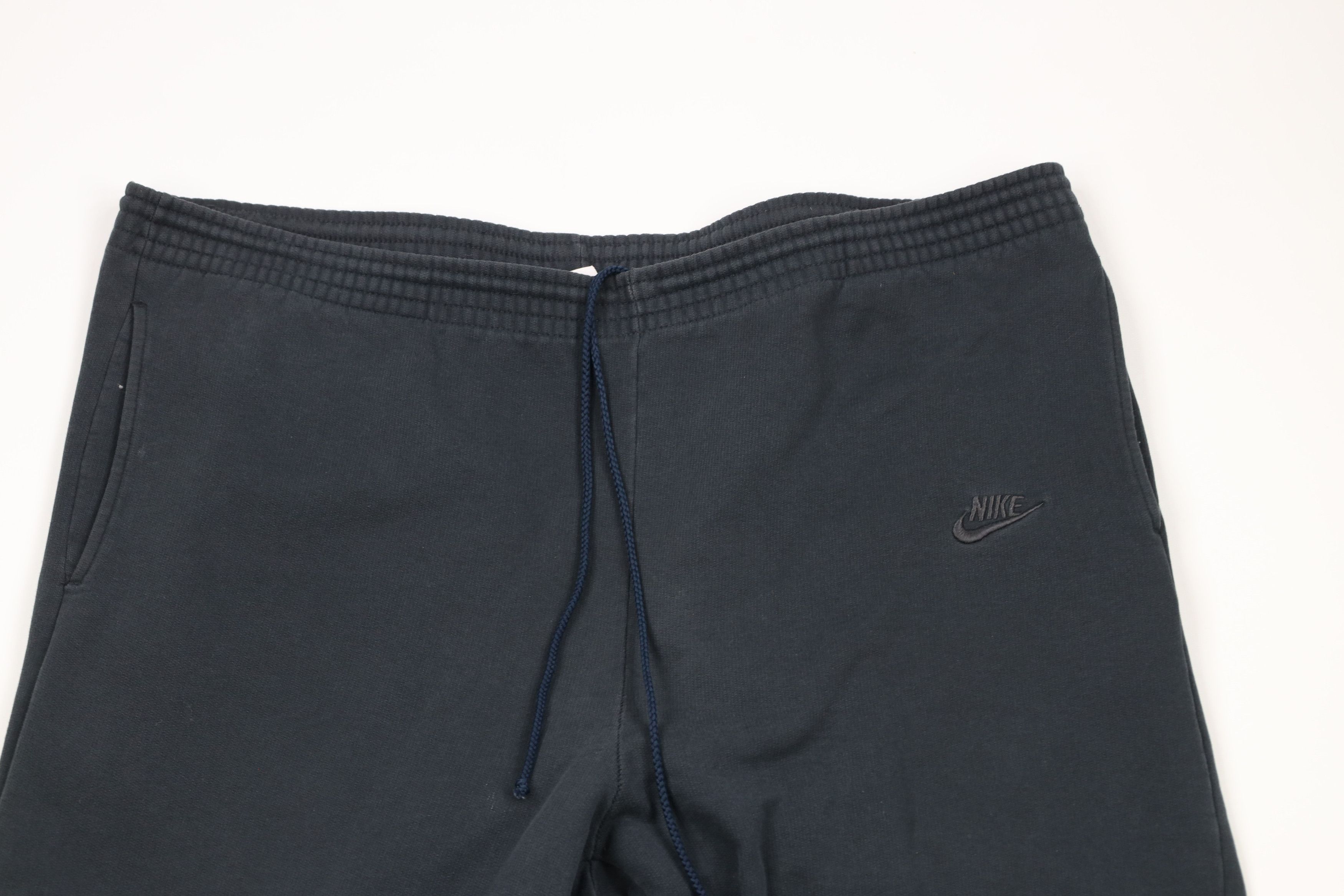 Nike Vintage 90s Nike Scott Mini Swoosh Sweatpants Black AS IS Size US 38 / EU 54 - 2 Thumbnail
