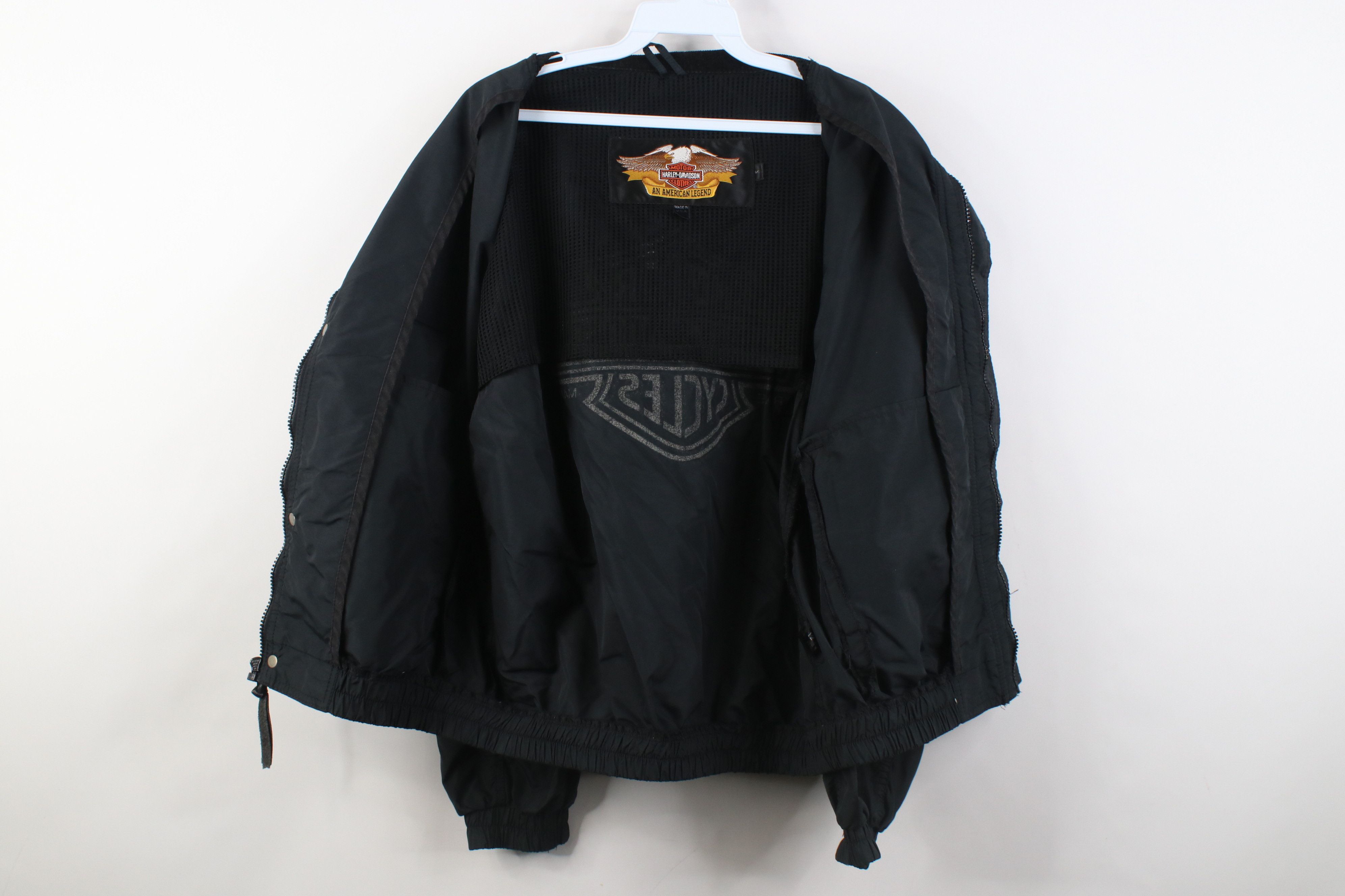 Harley Davidson Vintage 90s Harley Davidson Windbreaker Bomber Jacket USA Size US S / EU 44-46 / 1 - 10 Thumbnail