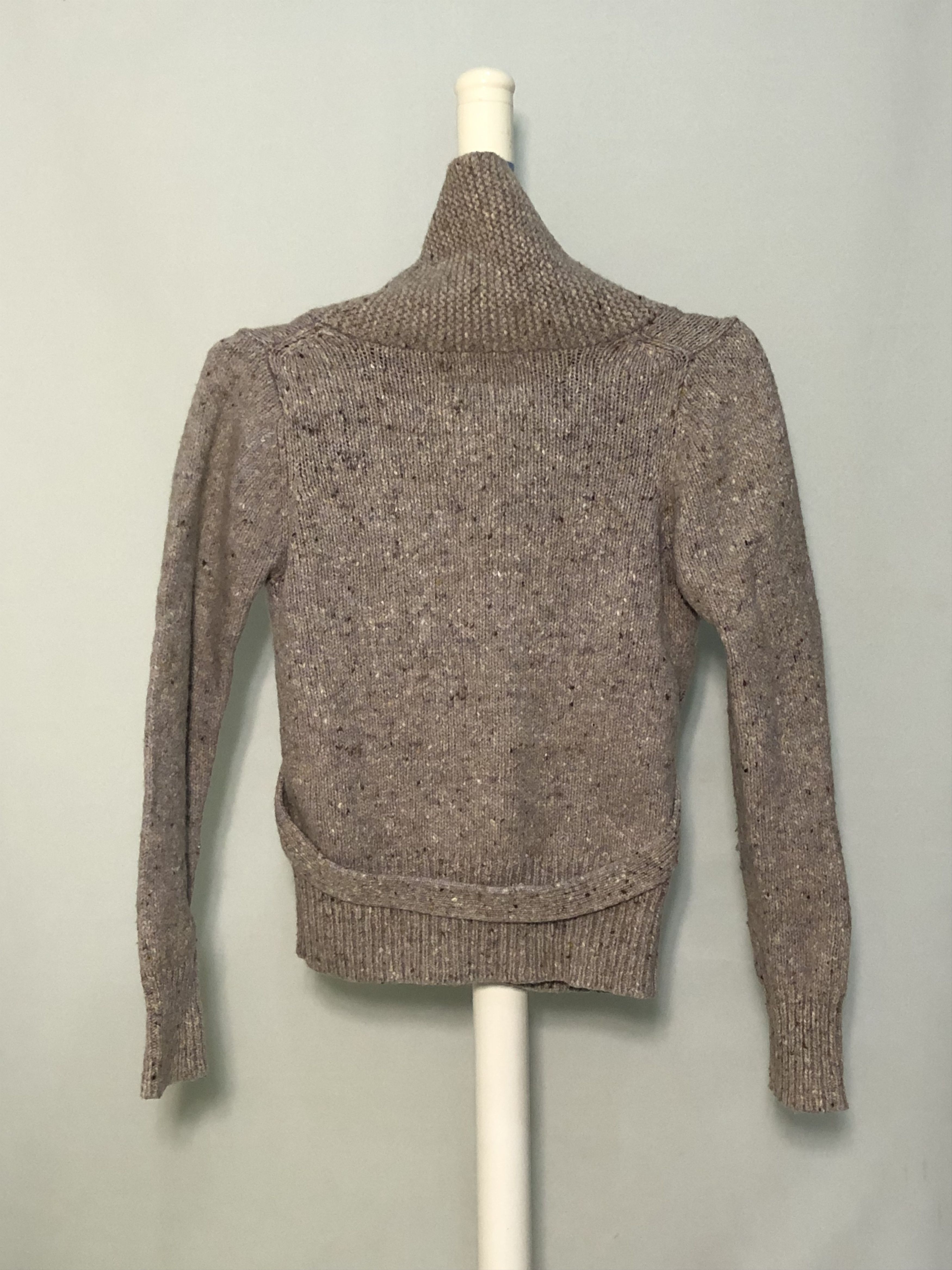 Tsumori Chisato Tsumori Chisato Japanese Designer Tweed Knit Cardigan Size S / US 4 / IT 40 - 2 Thumbnail