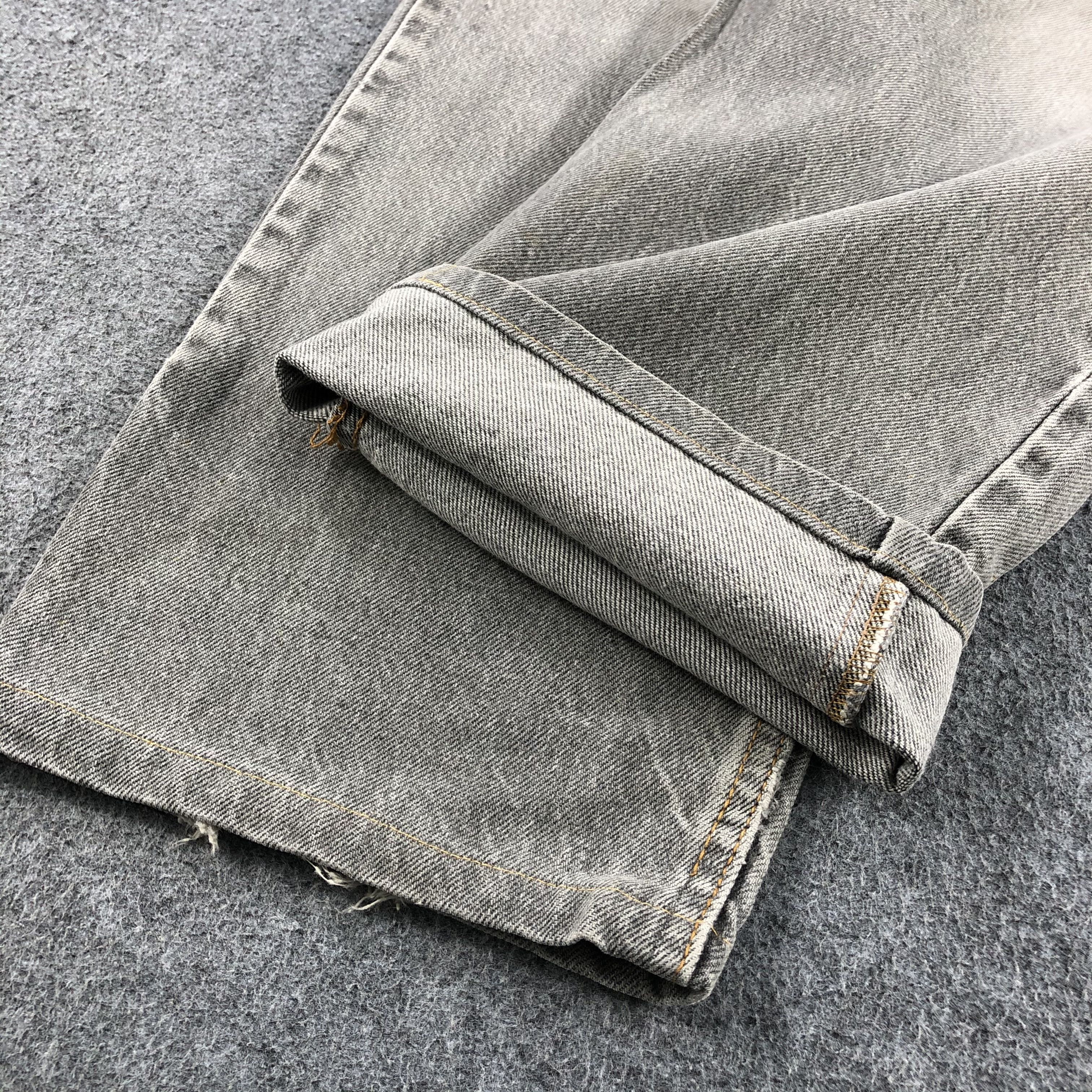Levi's Vintage 90s Ripped Levis 501 Earth Tone Jeans-J1600 Size US 36 / EU 52 - 7 Thumbnail