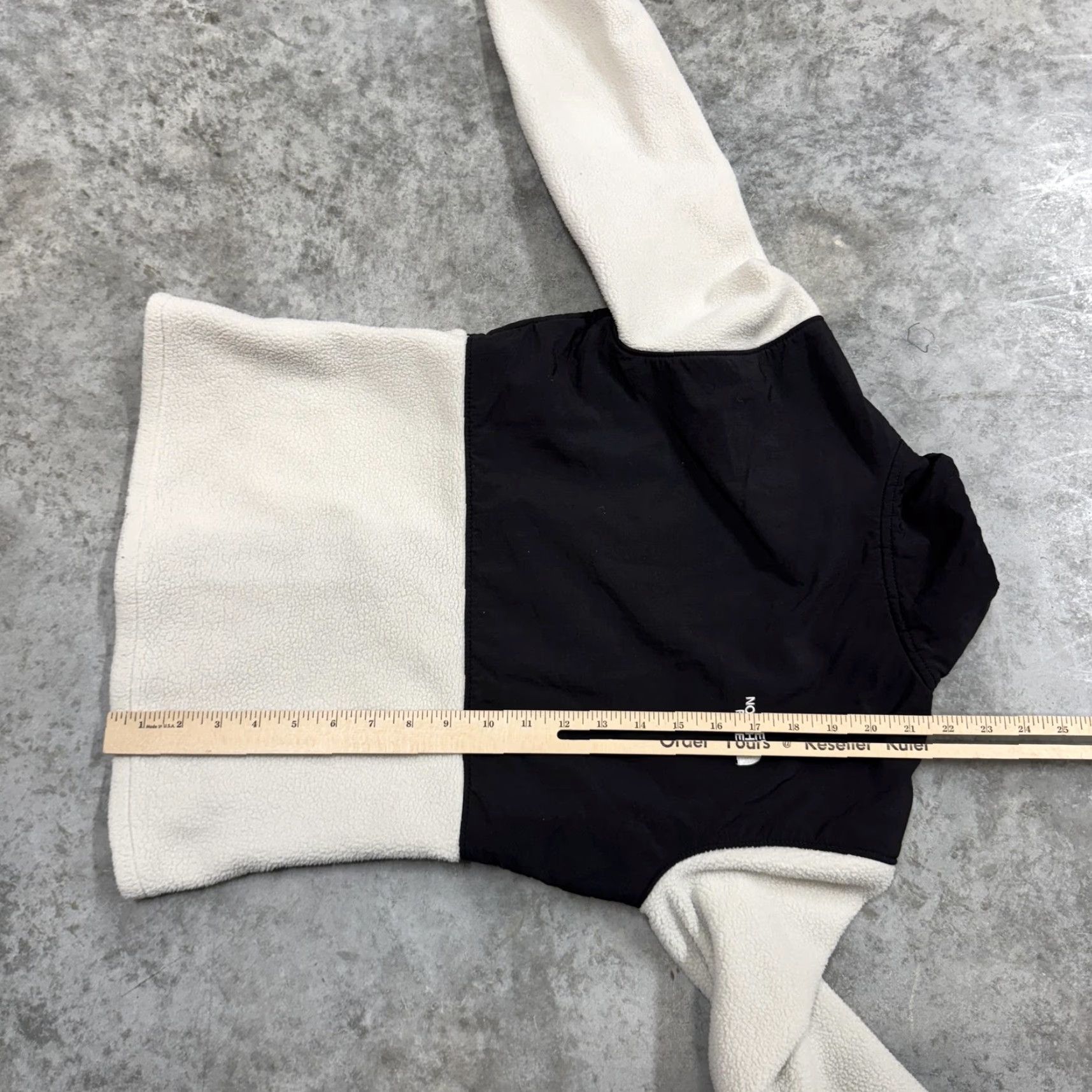 The North Face The North Face Jacket Womens XS White Black Fleece Full Zip Softshell Outdoor Size XS / US 0-2 / IT 36-38 - 7 Thumbnail