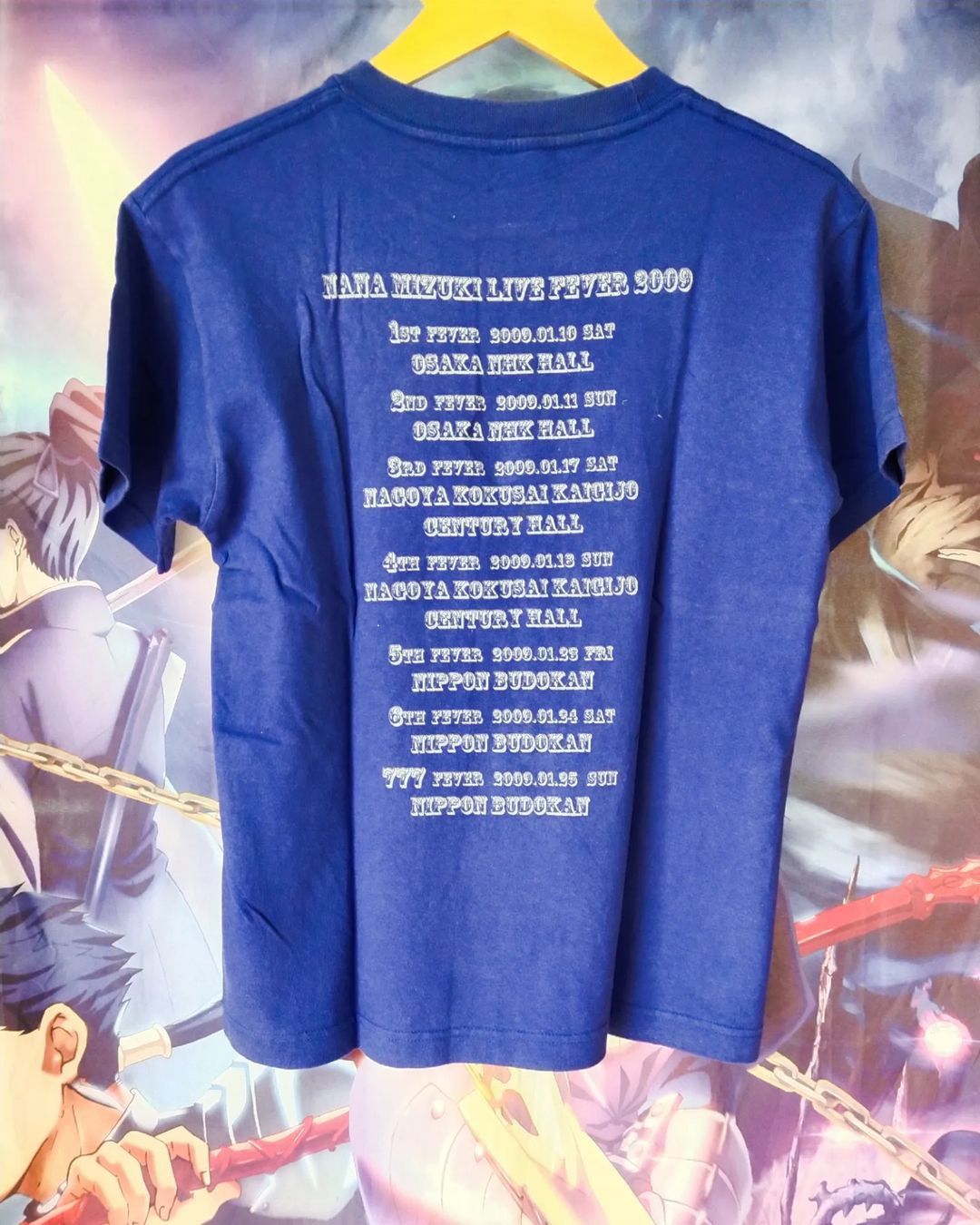 Anime × Band Tees × Japanese Brand Nana Mizuki Live Fever 2009 Official Music Tees Size US S / EU 44-46 / 1 - 2 Thumbnail