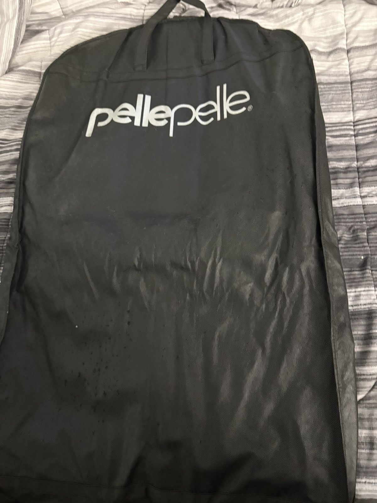 Pelle Pelle Female black logo studded leather jacket Size XL / US 12-14 / IT 48-50 - 1 Thumbnail
