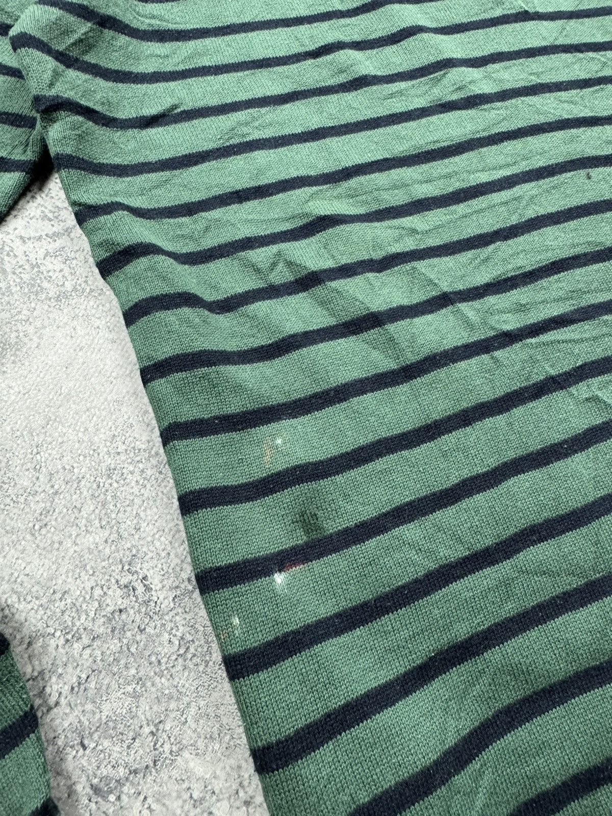 Comme des Garcons Comme des Garçons SHIRT Striped Knit Long Sleeve Top Size US L / EU 52-54 / 3 - 11 Thumbnail