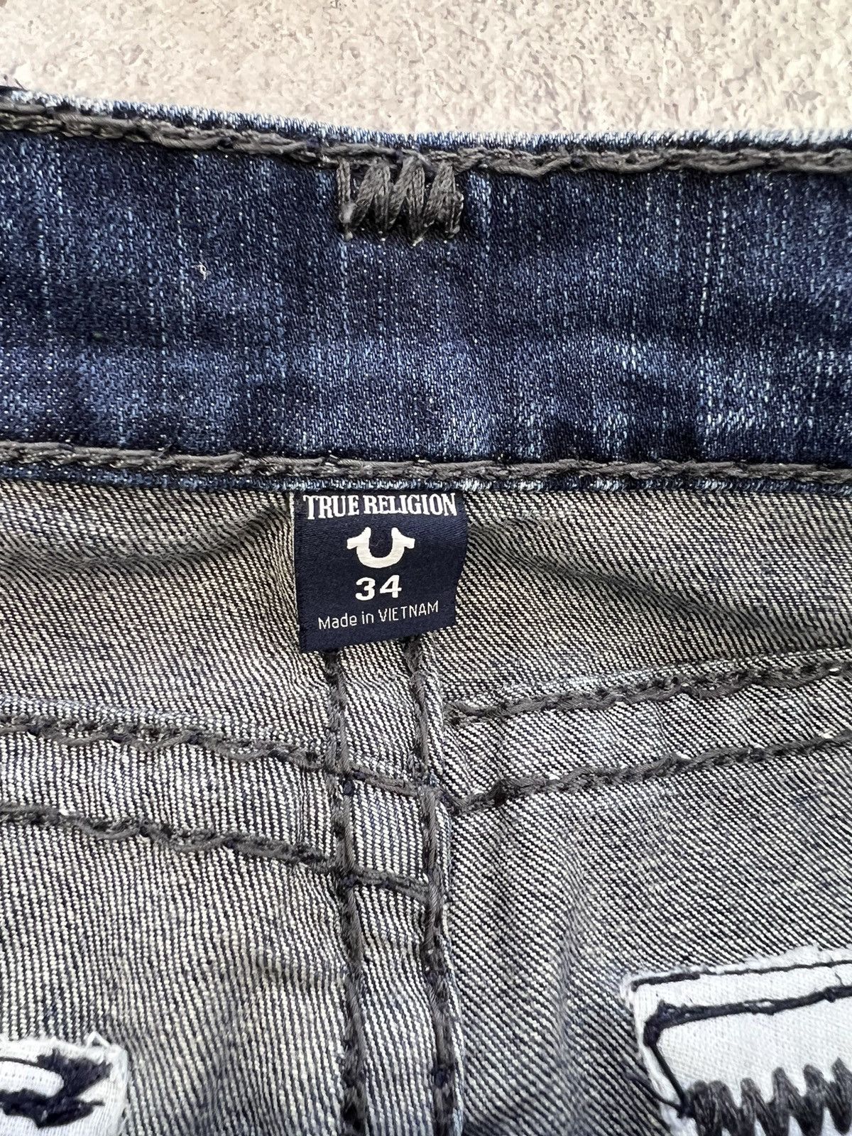 Japanese Brand × True Religion Hype Vintage True Religion Jeans Streetwear Y2k Size US 34 / EU 50 - 13 Thumbnail