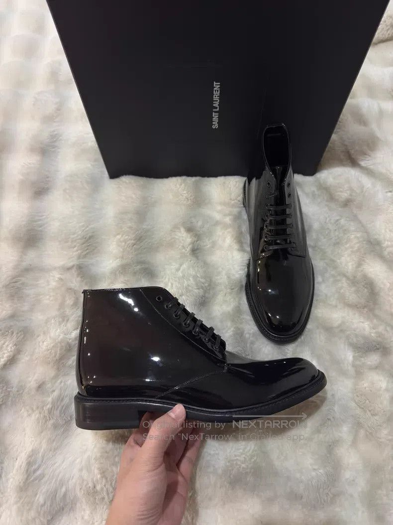 Saint Laurent Paris Saint Laurent Paris Men's Laced Boots Size US 9 / EU 42 - 2 Thumbnail