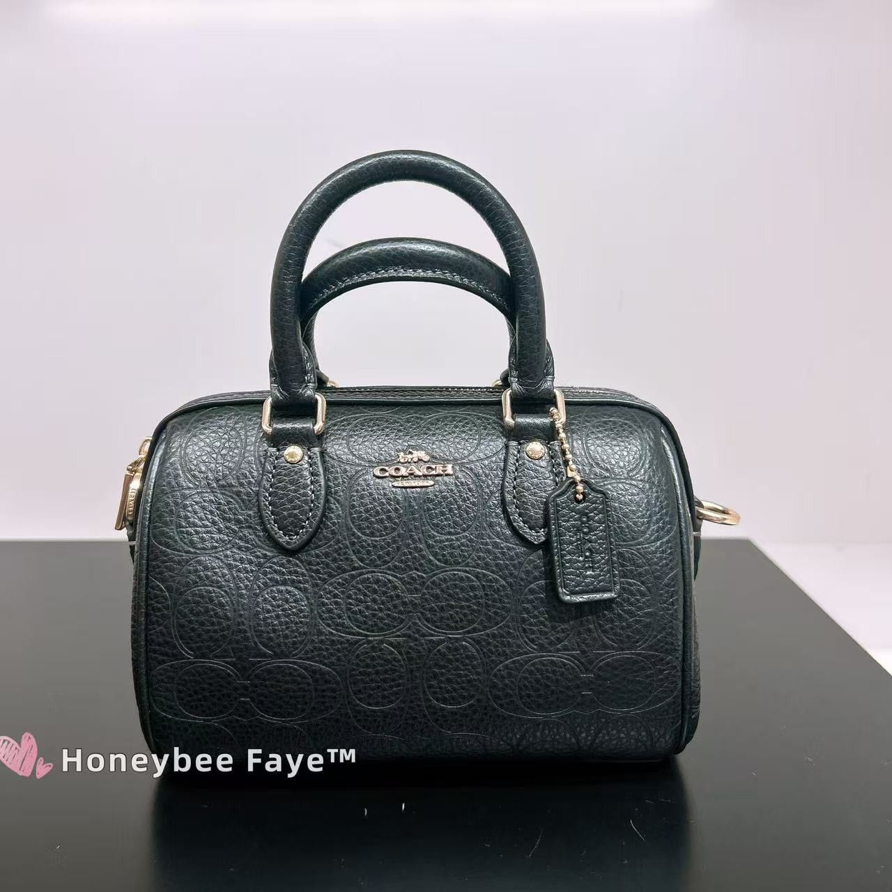 Coach Mini Rowan Crossbody Bag In Signature Leather CCF28 Size ONE SIZE - 1 Thumbnail
