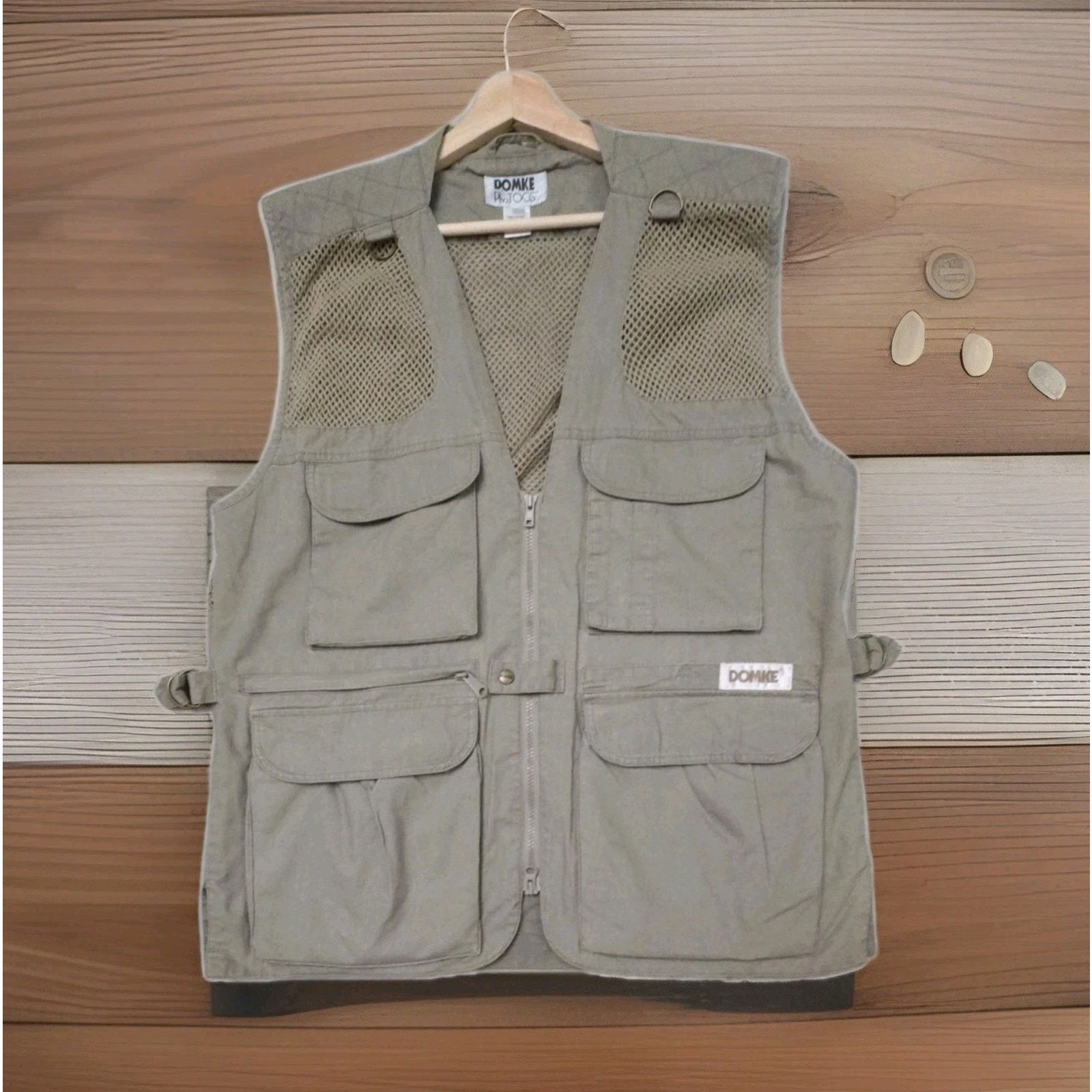 Other Vintage Domke Photogs Canvas Photography Safari Utility Vest Size US L / EU 52-54 / 3 - 4 Thumbnail