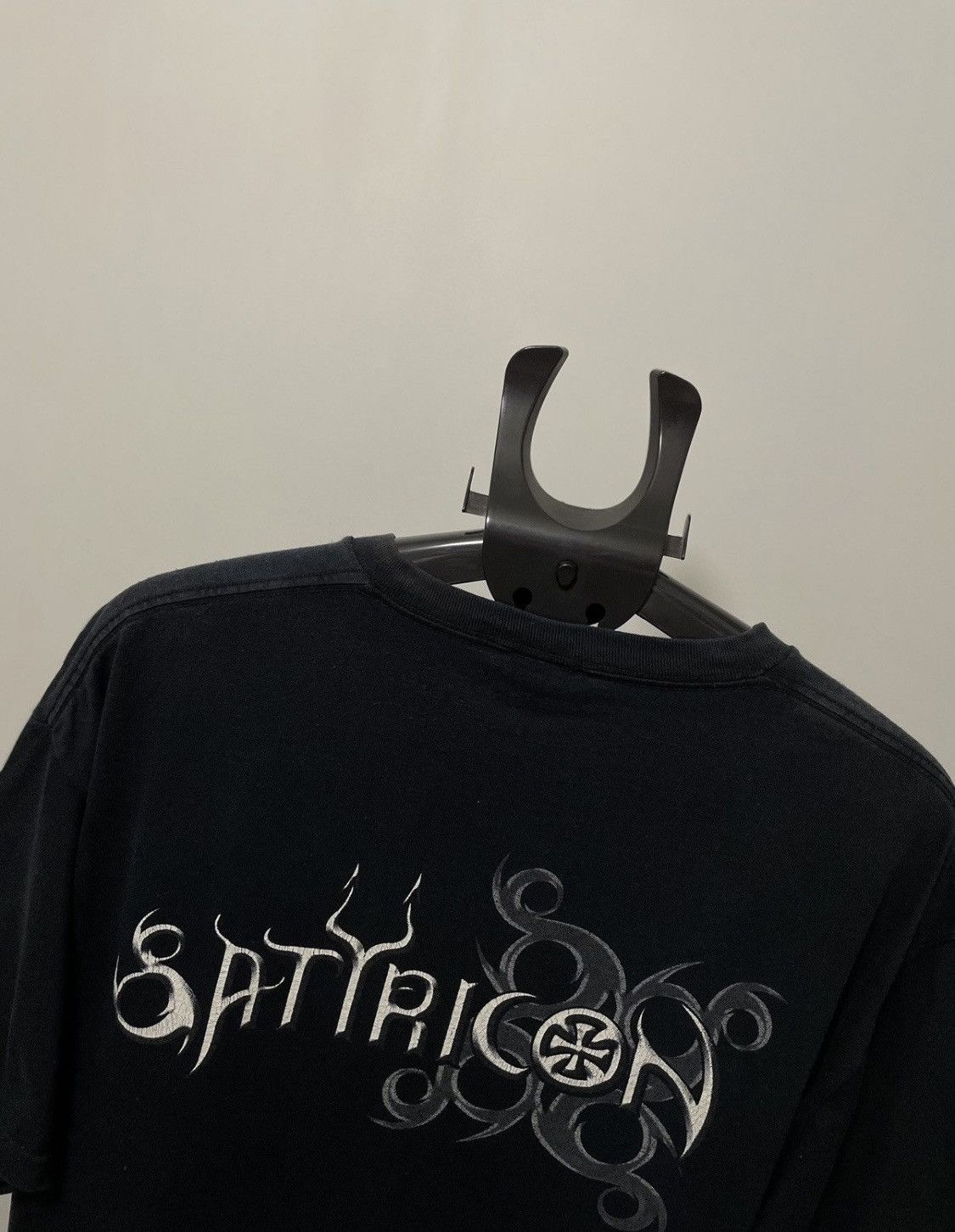 Band Tees × Vintage Satyricon Vintage Black Metal Shirt Size US XL / EU 56 / 4 - 5 Thumbnail