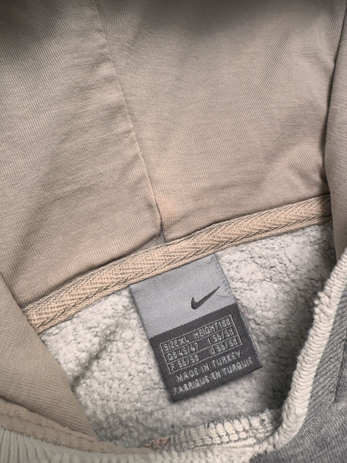 Nike × Vintage NIKE VINTAGE CENTER LOGO OVERSIZE BOXY HOODIE Size US XL / EU 56 / 4 - 6 Thumbnail