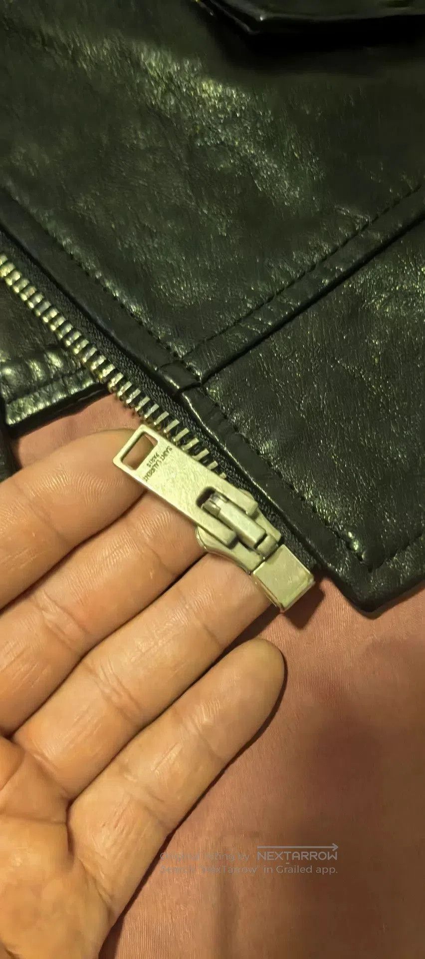 Saint Laurent Paris Saint Laurent Men's Black Biker Jacket. Size US M / EU 48-50 / 2 - 3 Thumbnail